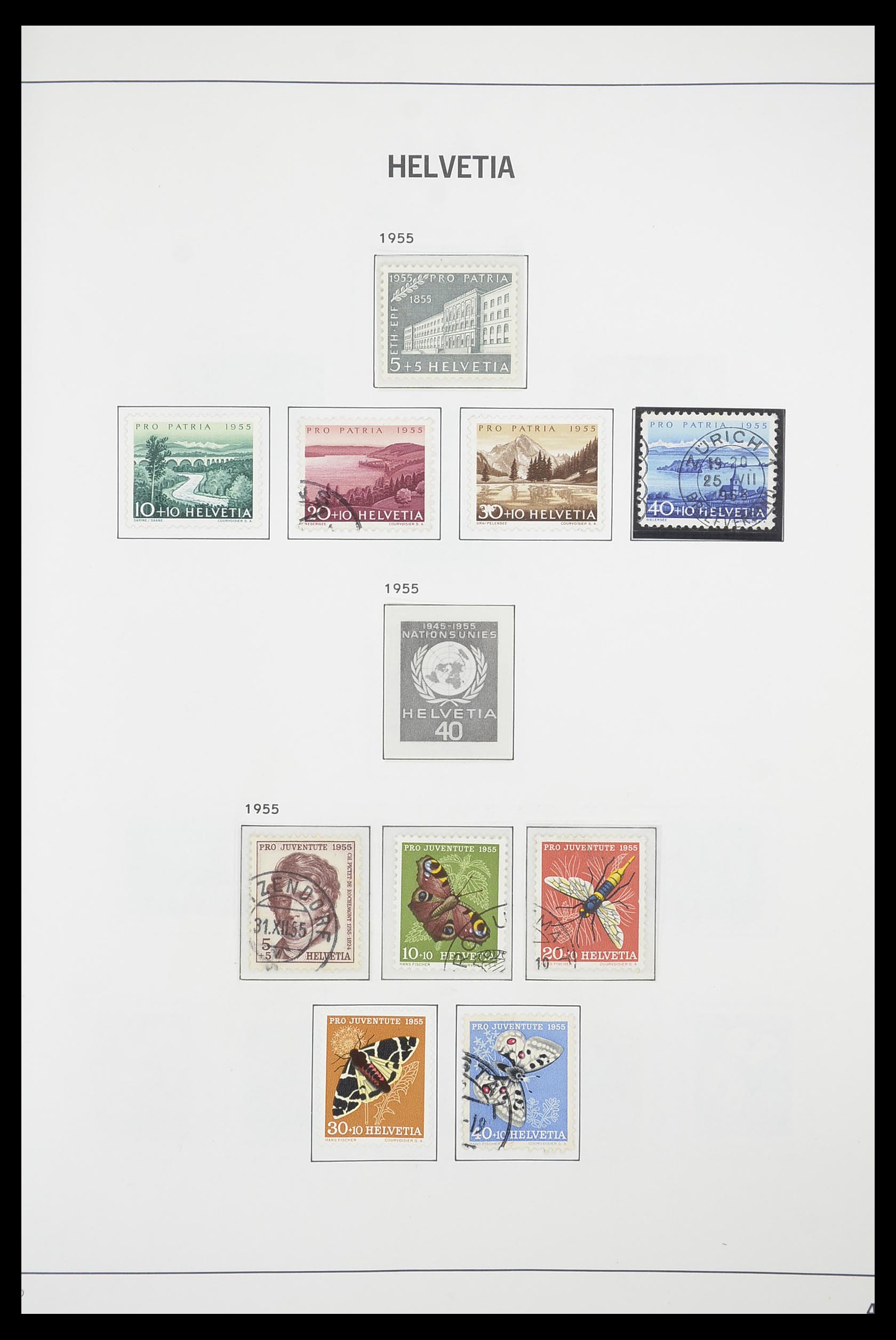 33915 040 - Stamp collection 33915 Switzerland 1850-1994.