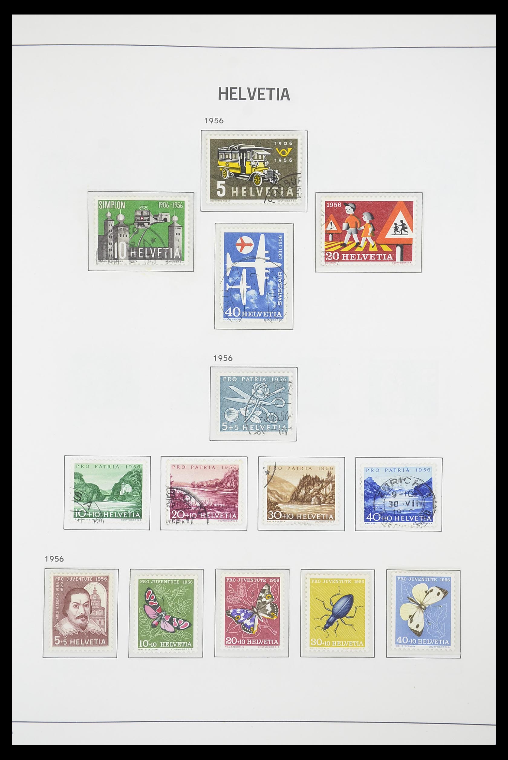 33915 041 - Stamp collection 33915 Switzerland 1850-1994.