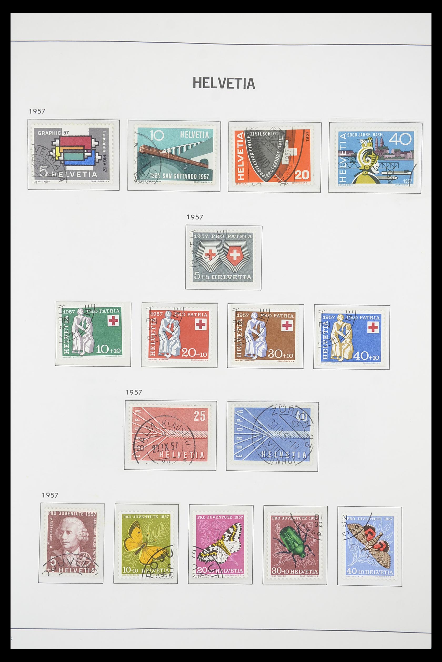 33915 042 - Stamp collection 33915 Switzerland 1850-1994.