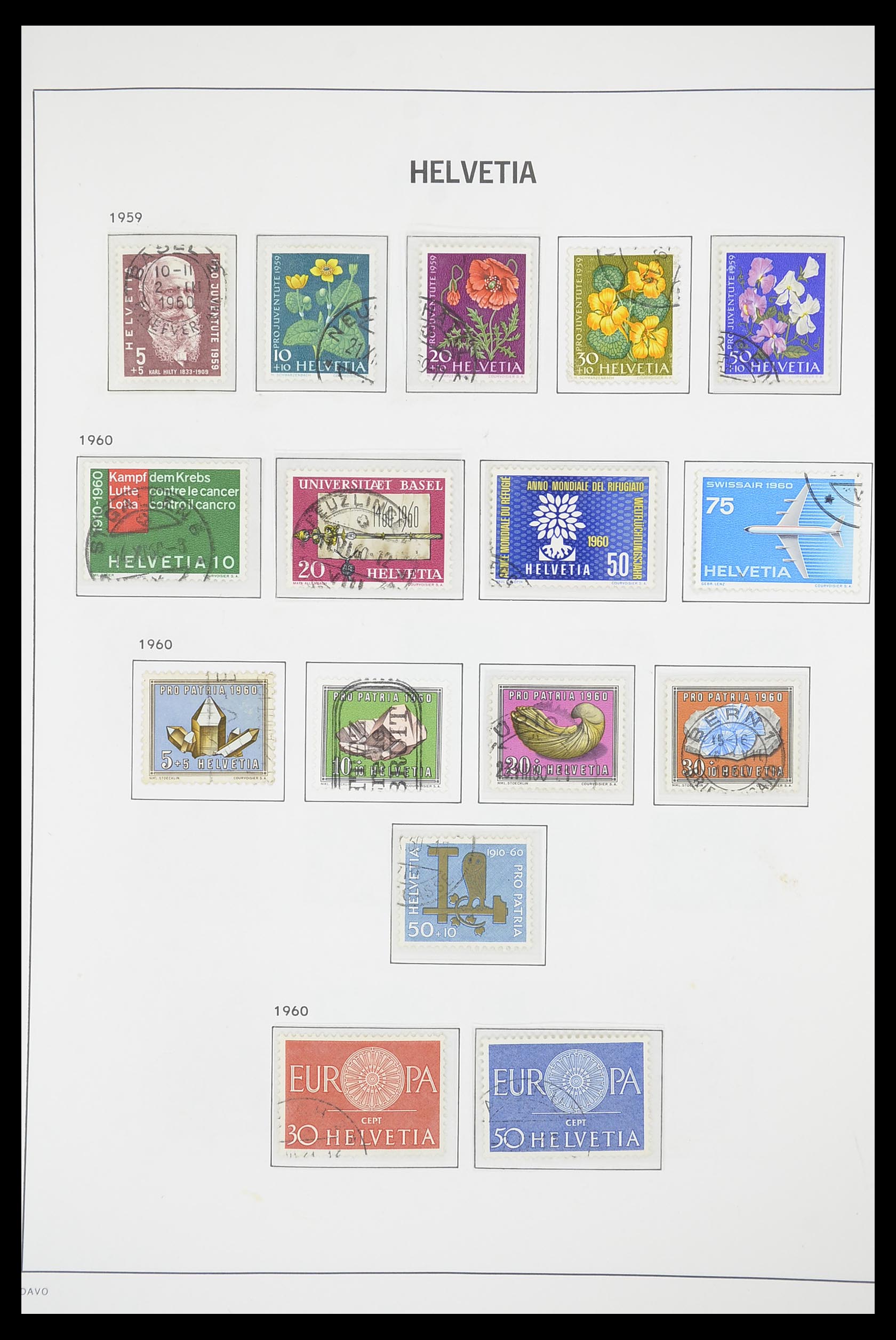 33915 045 - Stamp collection 33915 Switzerland 1850-1994.