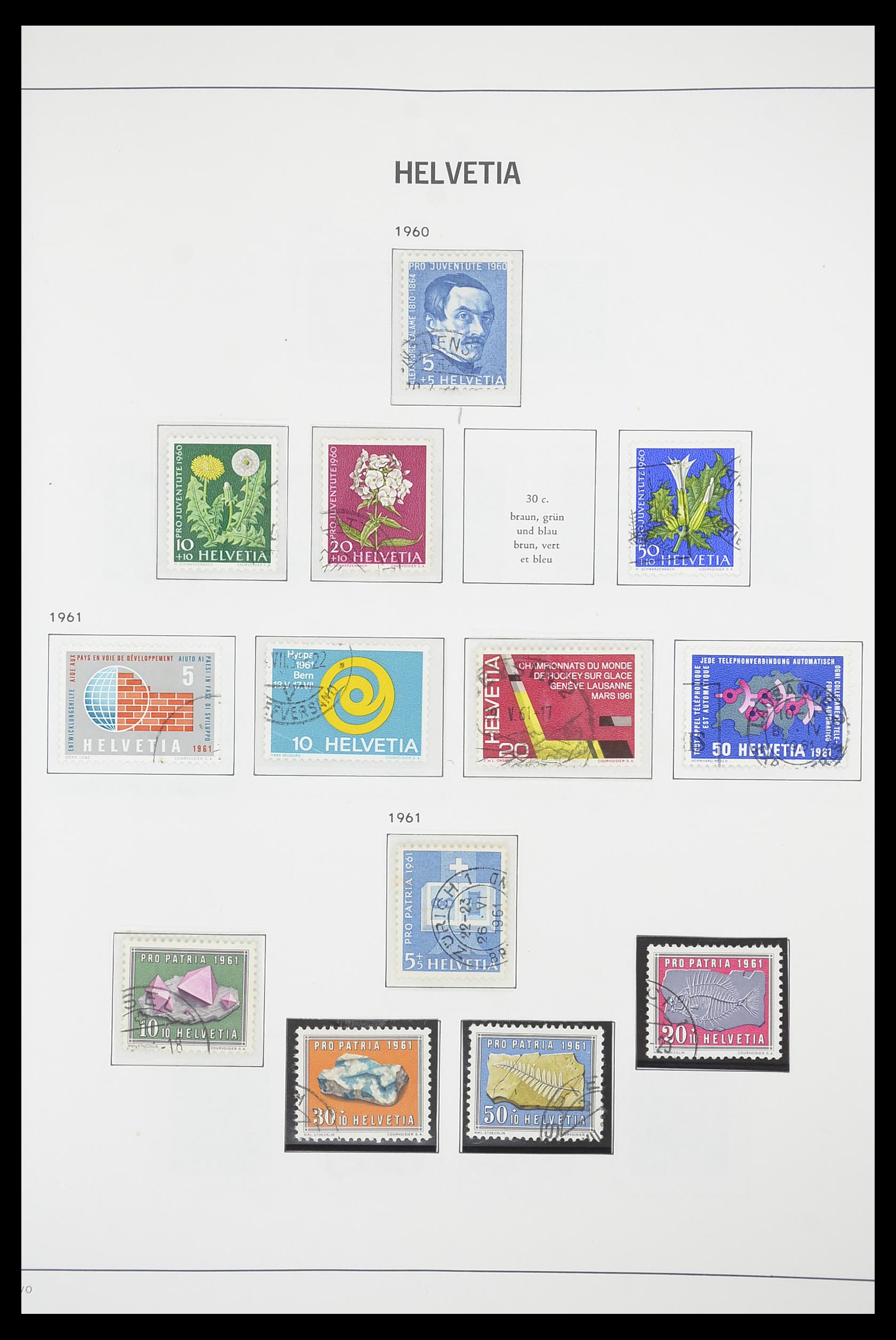 33915 047 - Stamp collection 33915 Switzerland 1850-1994.