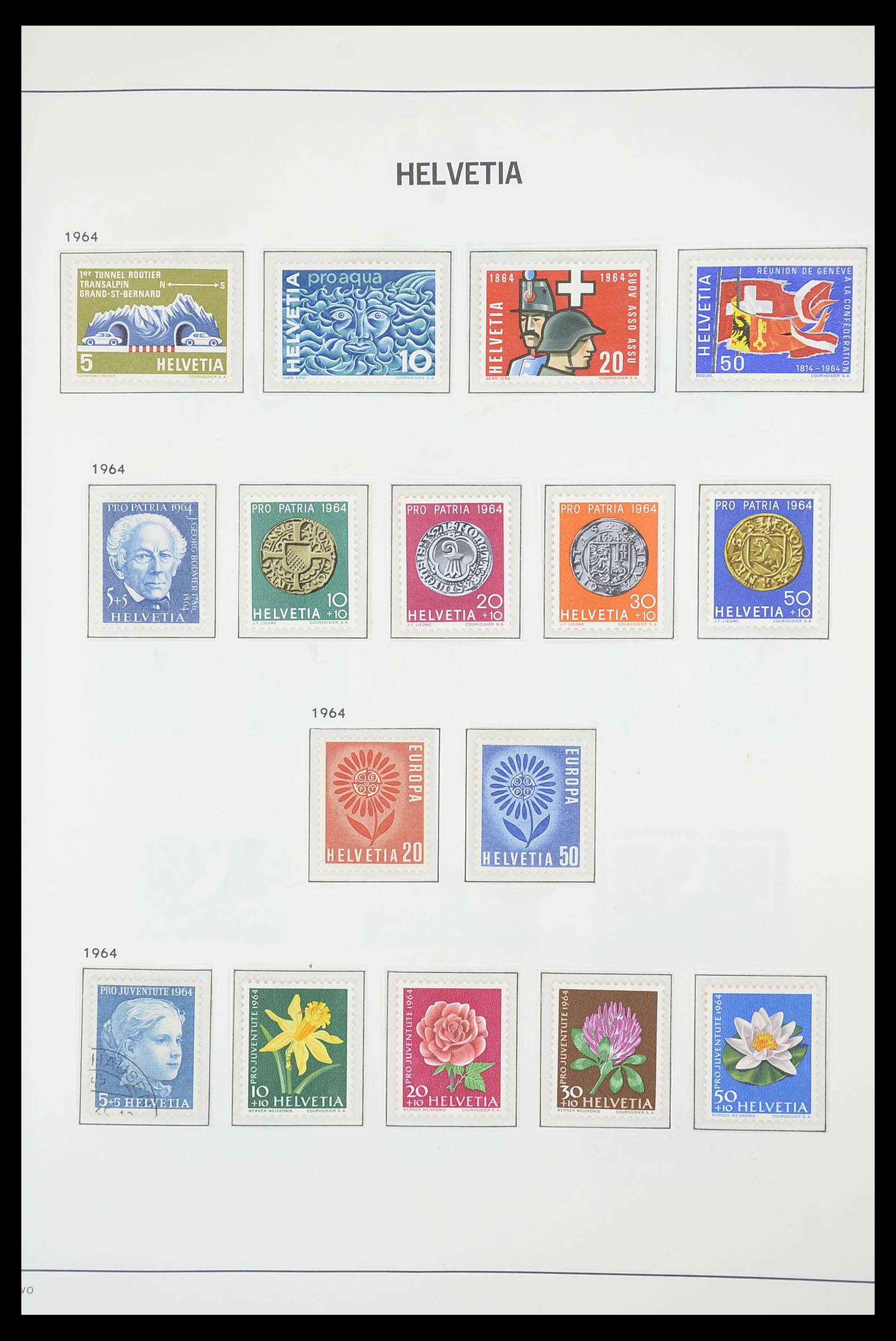 33915 051 - Stamp collection 33915 Switzerland 1850-1994.