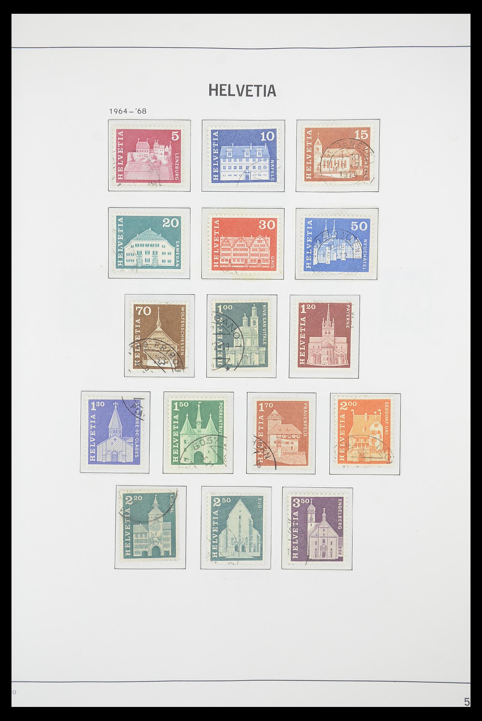 33915 053 - Stamp collection 33915 Switzerland 1850-1994.