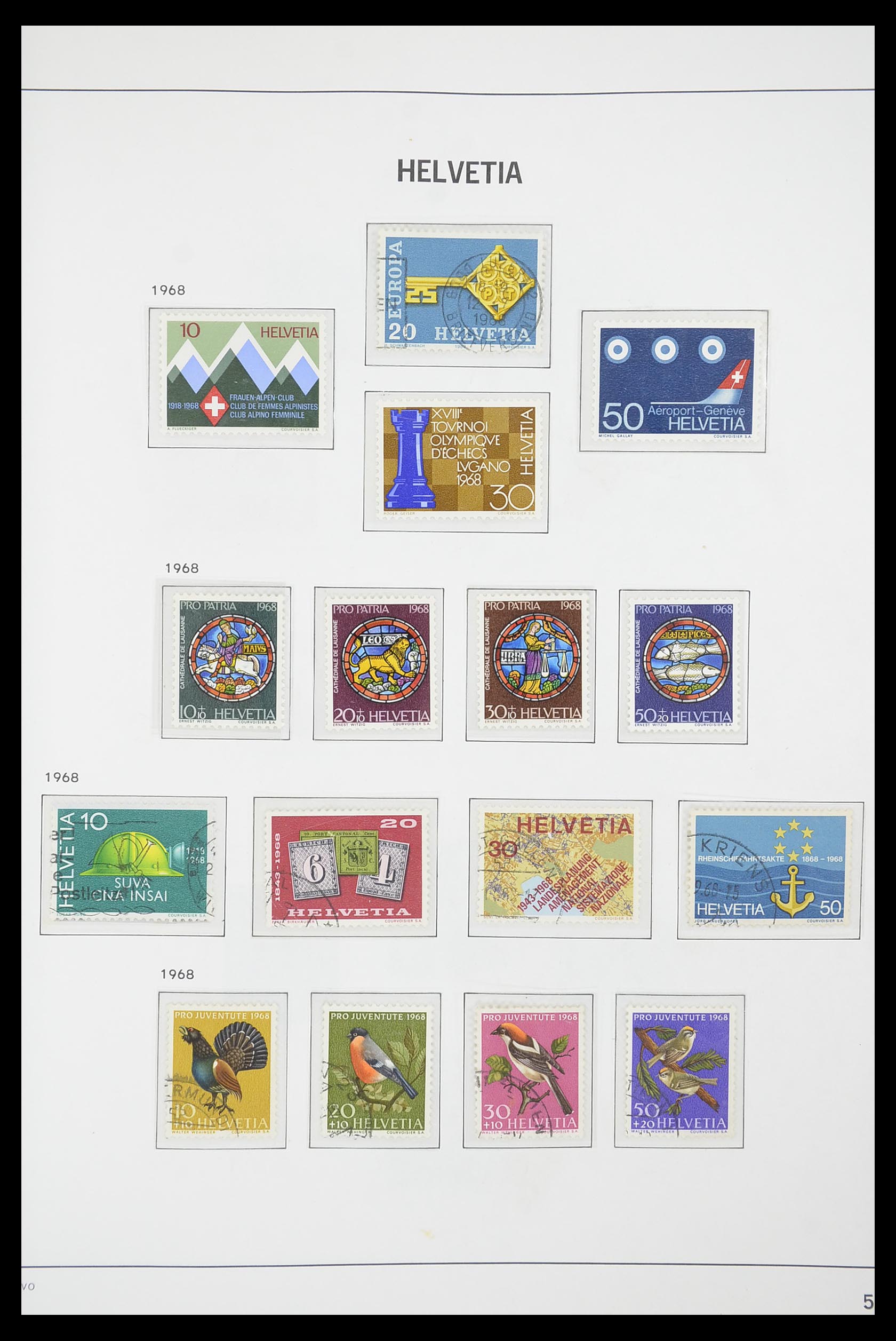 33915 057 - Stamp collection 33915 Switzerland 1850-1994.