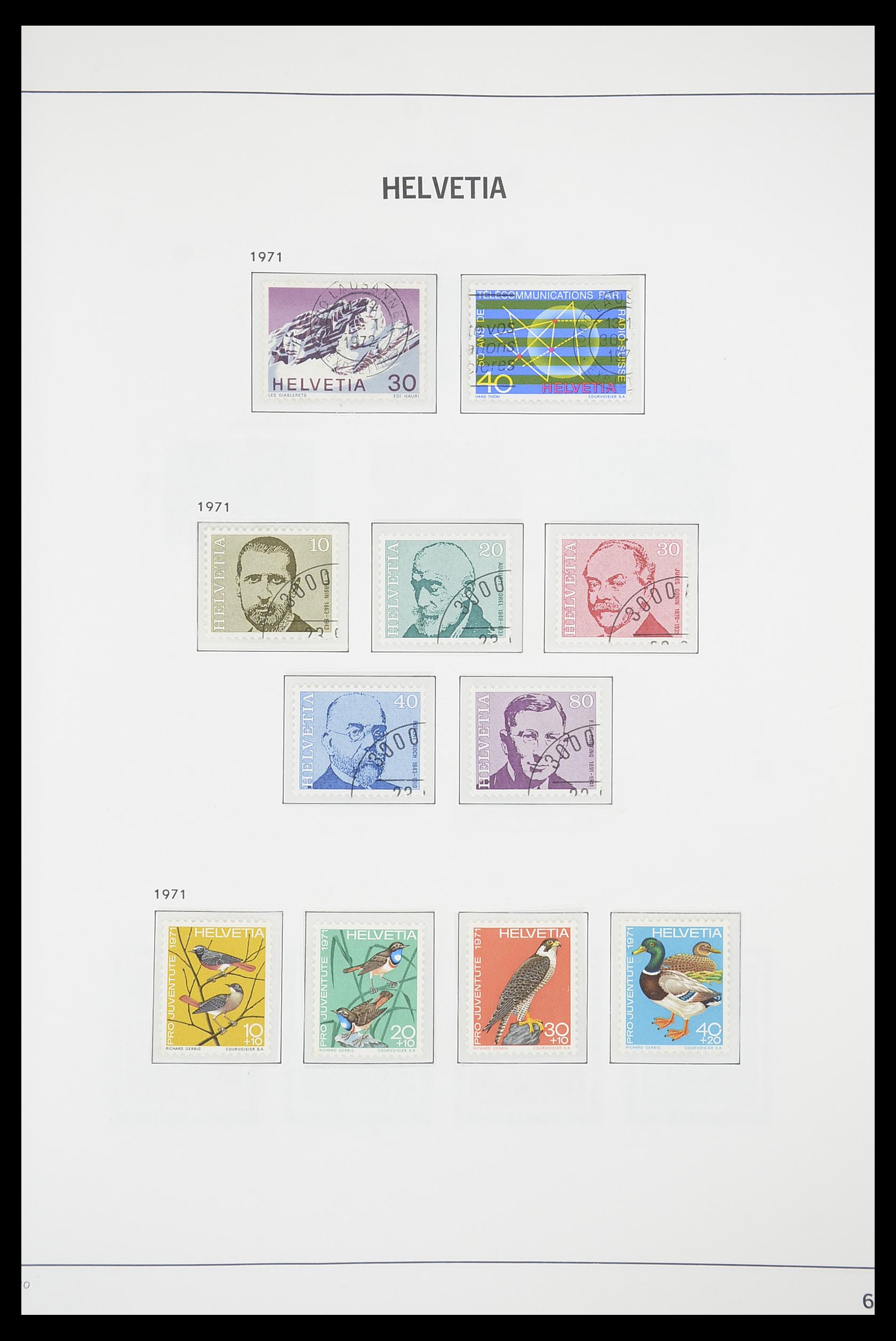 33915 063 - Stamp collection 33915 Switzerland 1850-1994.