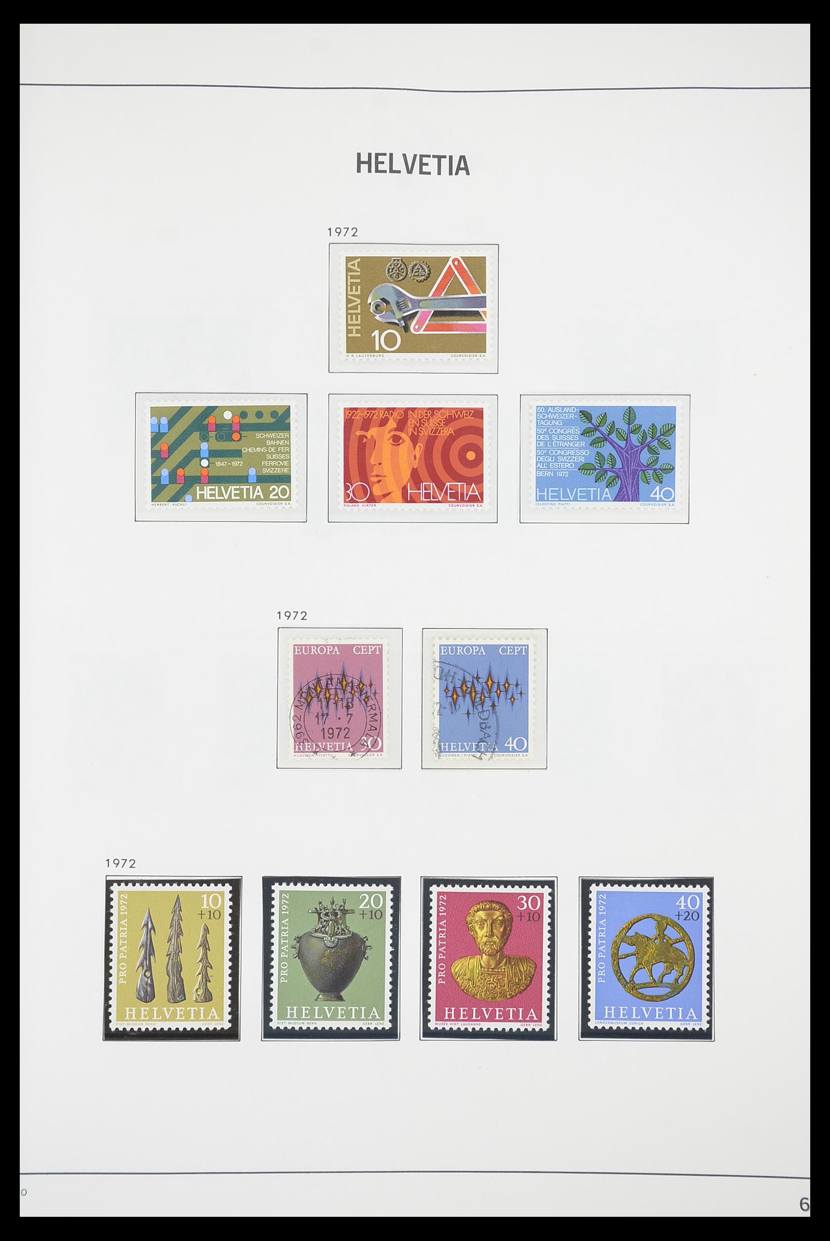 33915 064 - Stamp collection 33915 Switzerland 1850-1994.