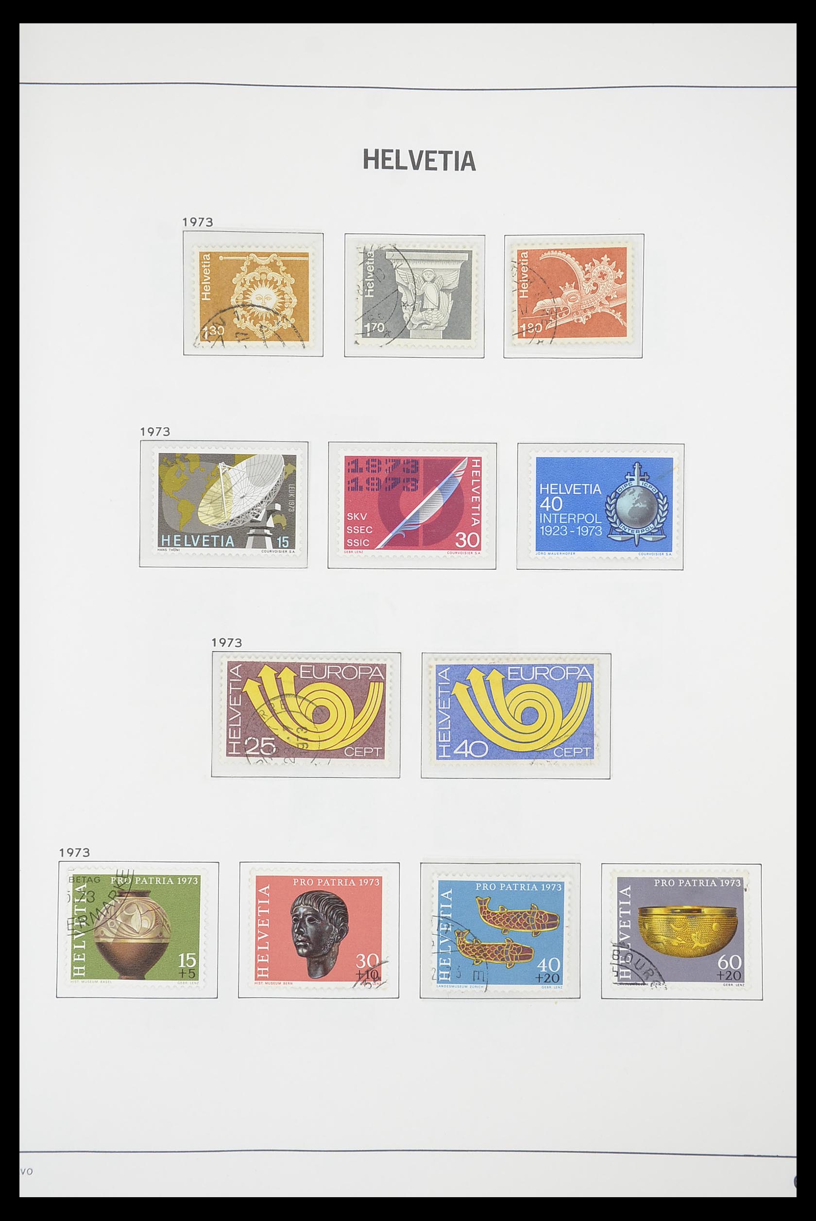 33915 066 - Stamp collection 33915 Switzerland 1850-1994.