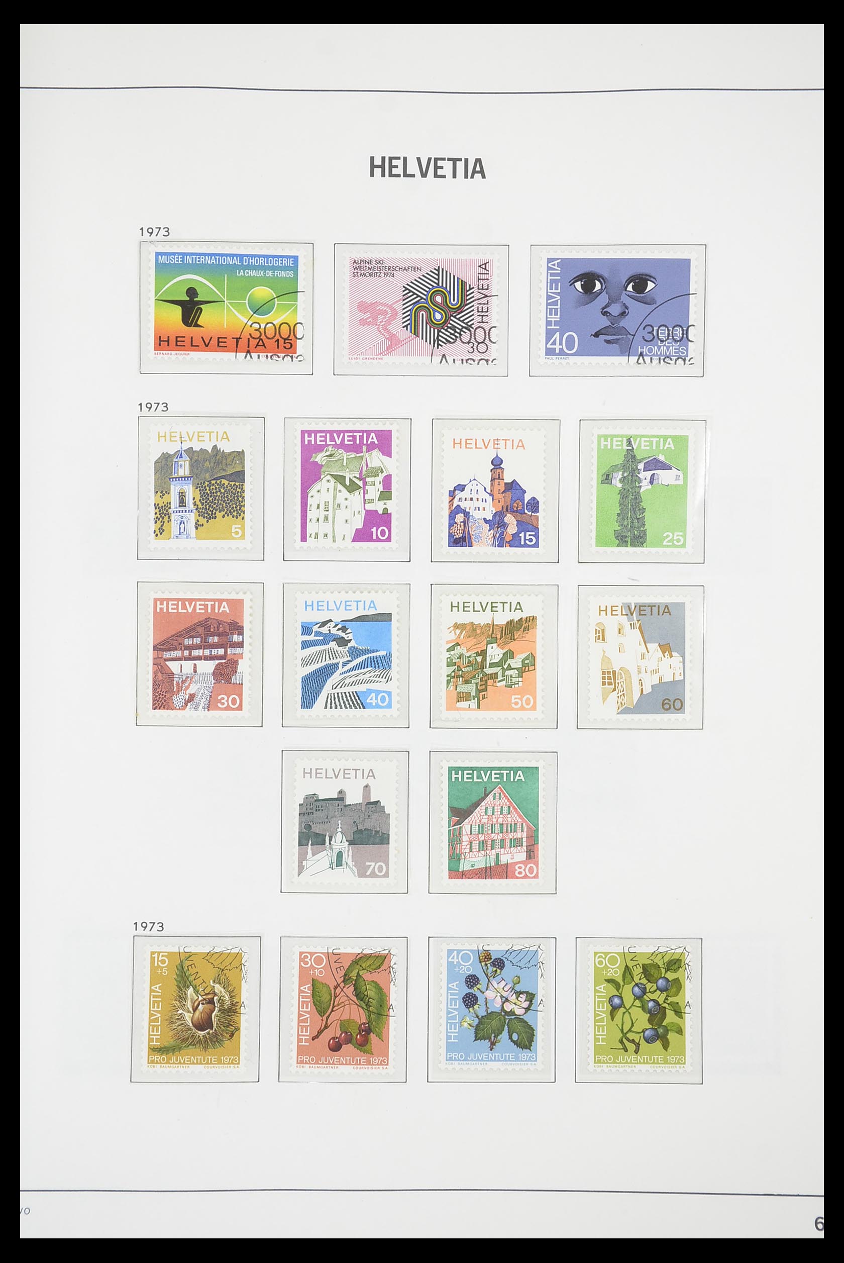 33915 067 - Stamp collection 33915 Switzerland 1850-1994.