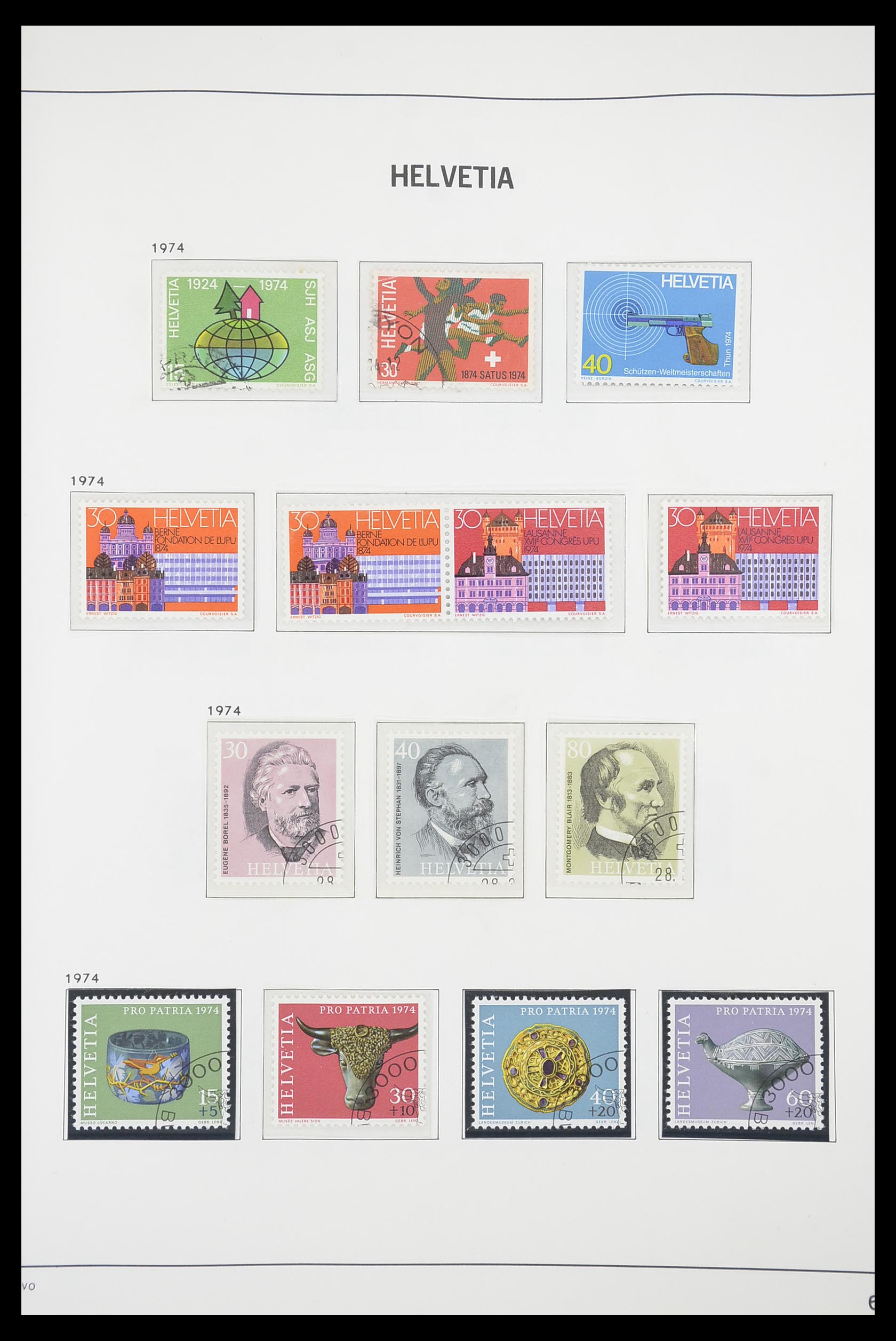 33915 068 - Stamp collection 33915 Switzerland 1850-1994.