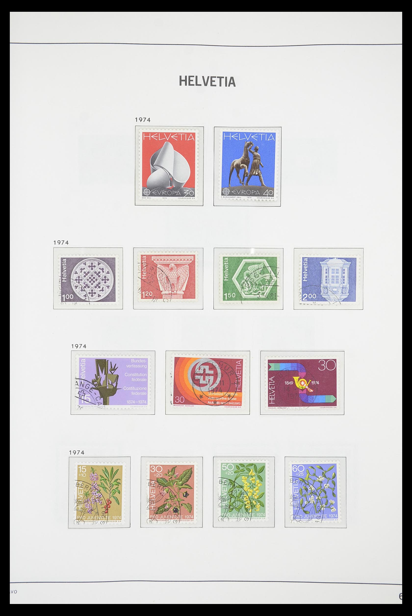 33915 069 - Stamp collection 33915 Switzerland 1850-1994.
