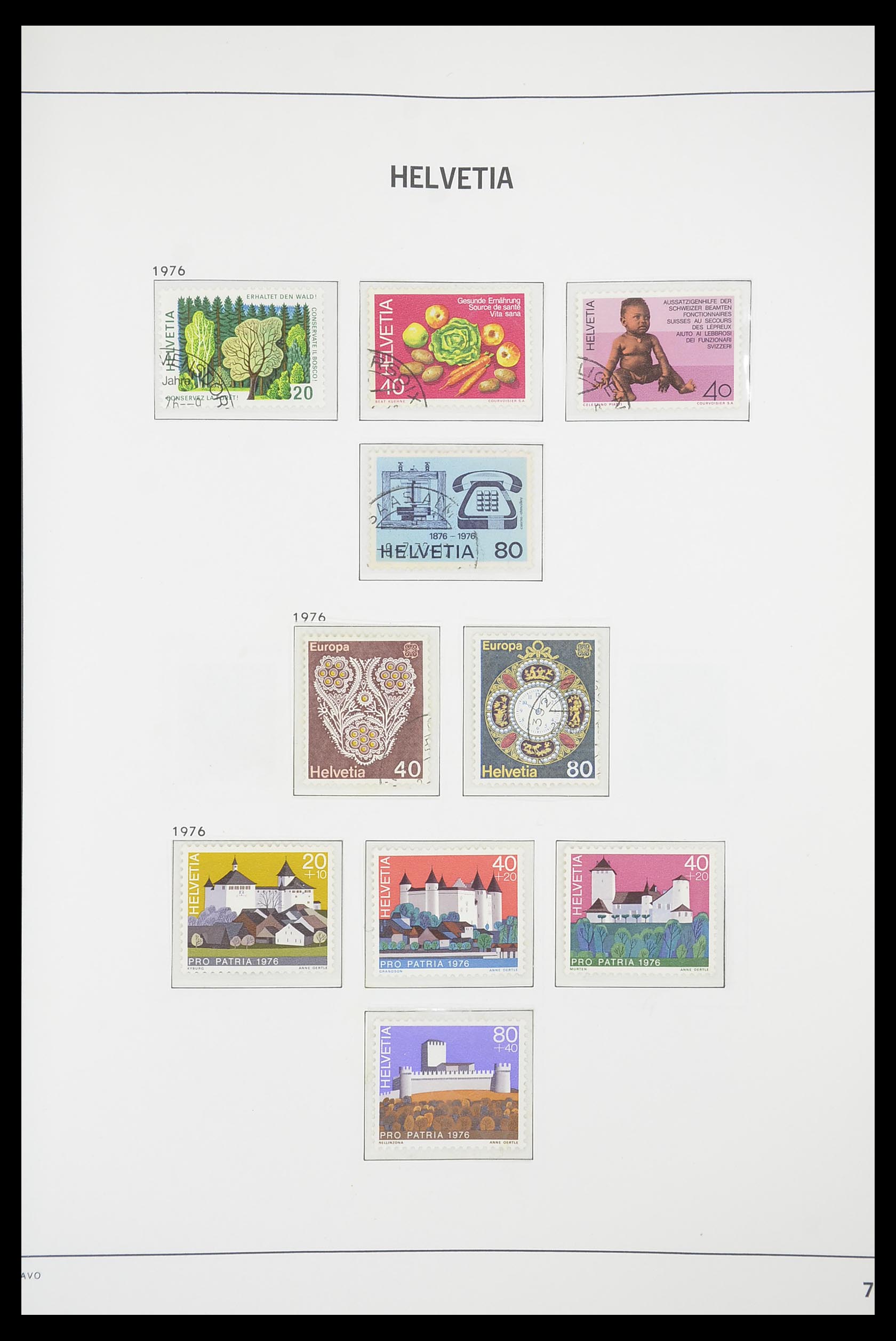 33915 072 - Stamp collection 33915 Switzerland 1850-1994.