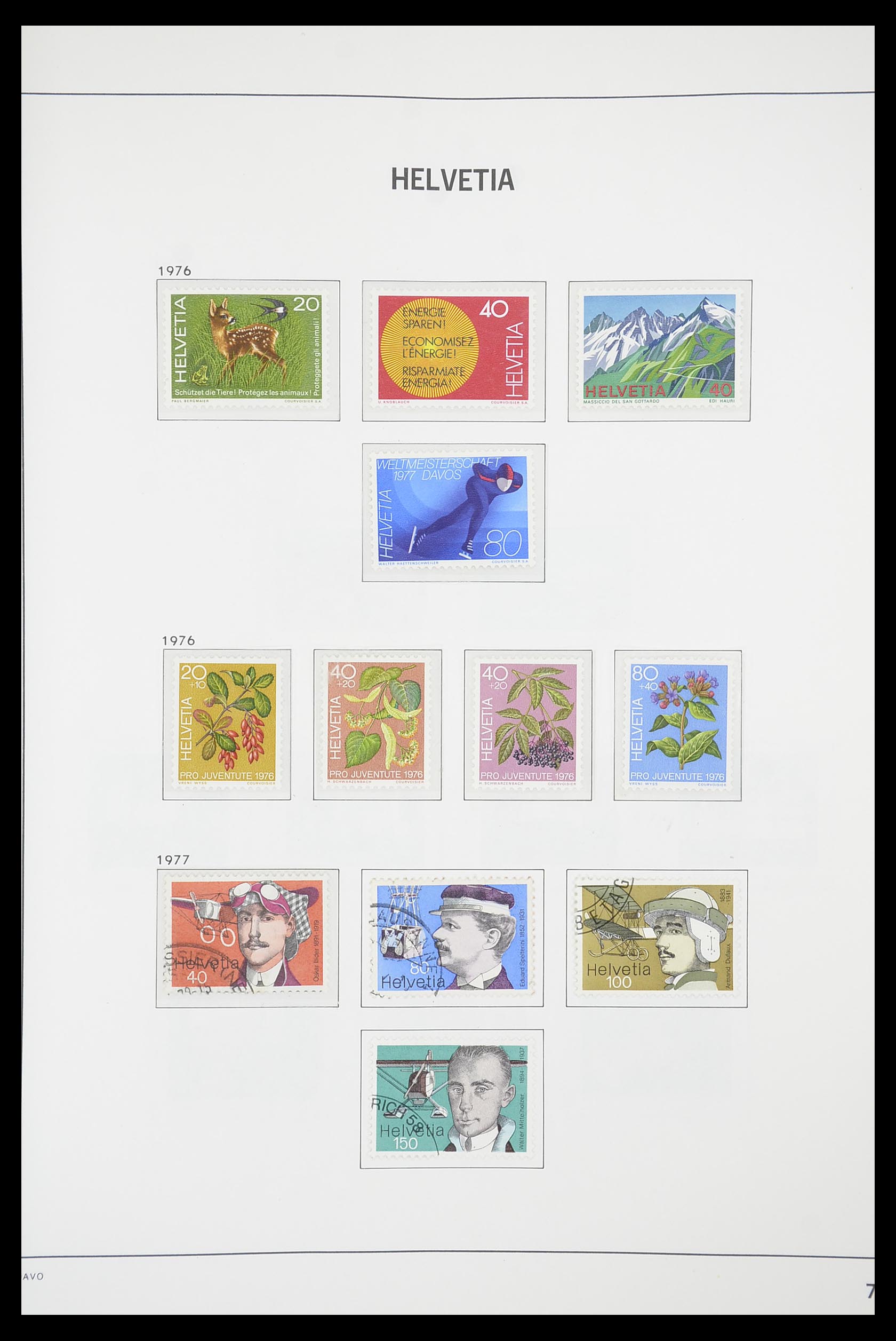 33915 073 - Stamp collection 33915 Switzerland 1850-1994.