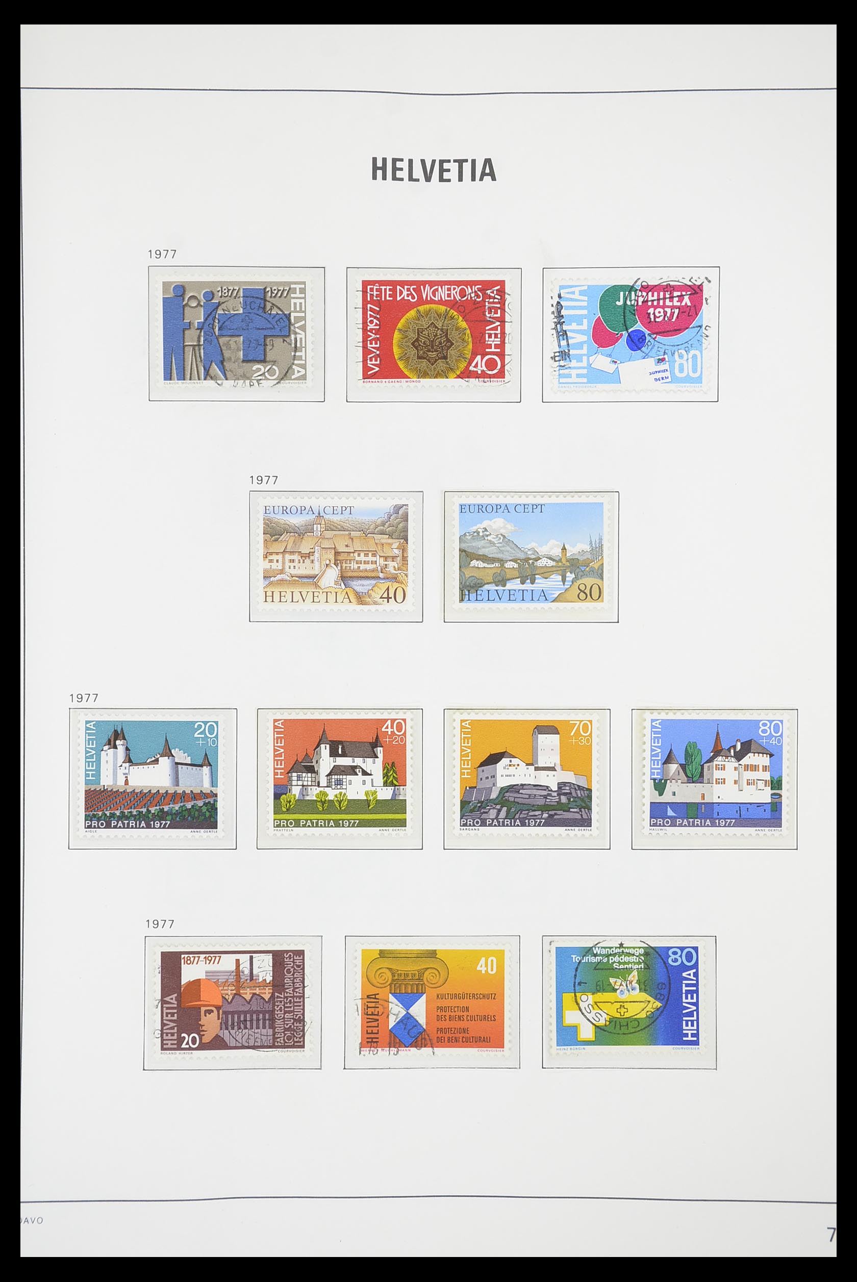33915 074 - Stamp collection 33915 Switzerland 1850-1994.