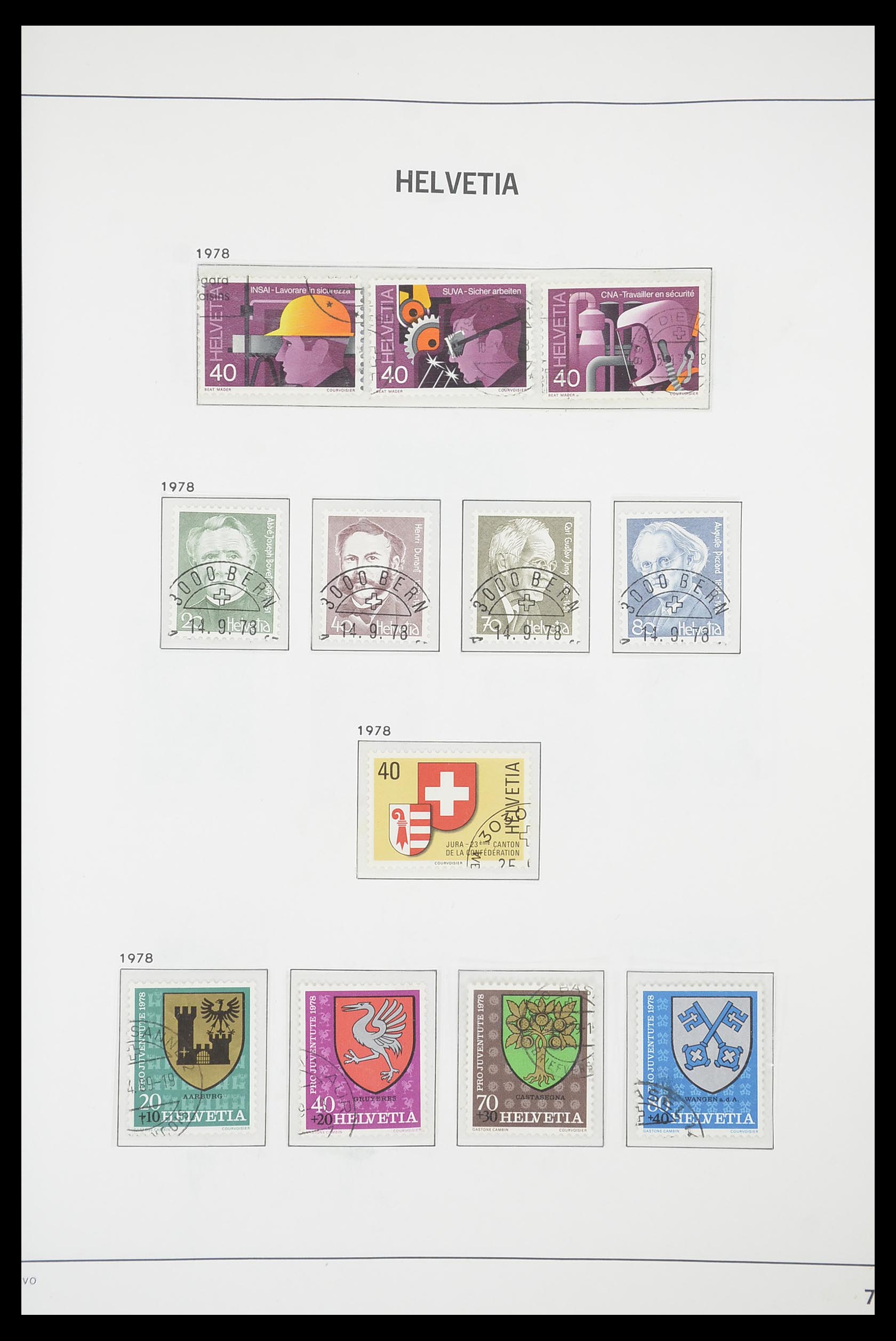 33915 077 - Stamp collection 33915 Switzerland 1850-1994.