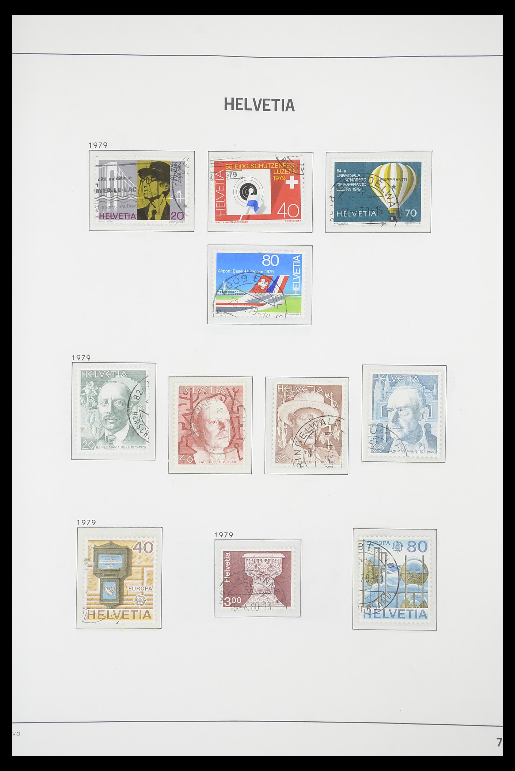 33915 078 - Stamp collection 33915 Switzerland 1850-1994.