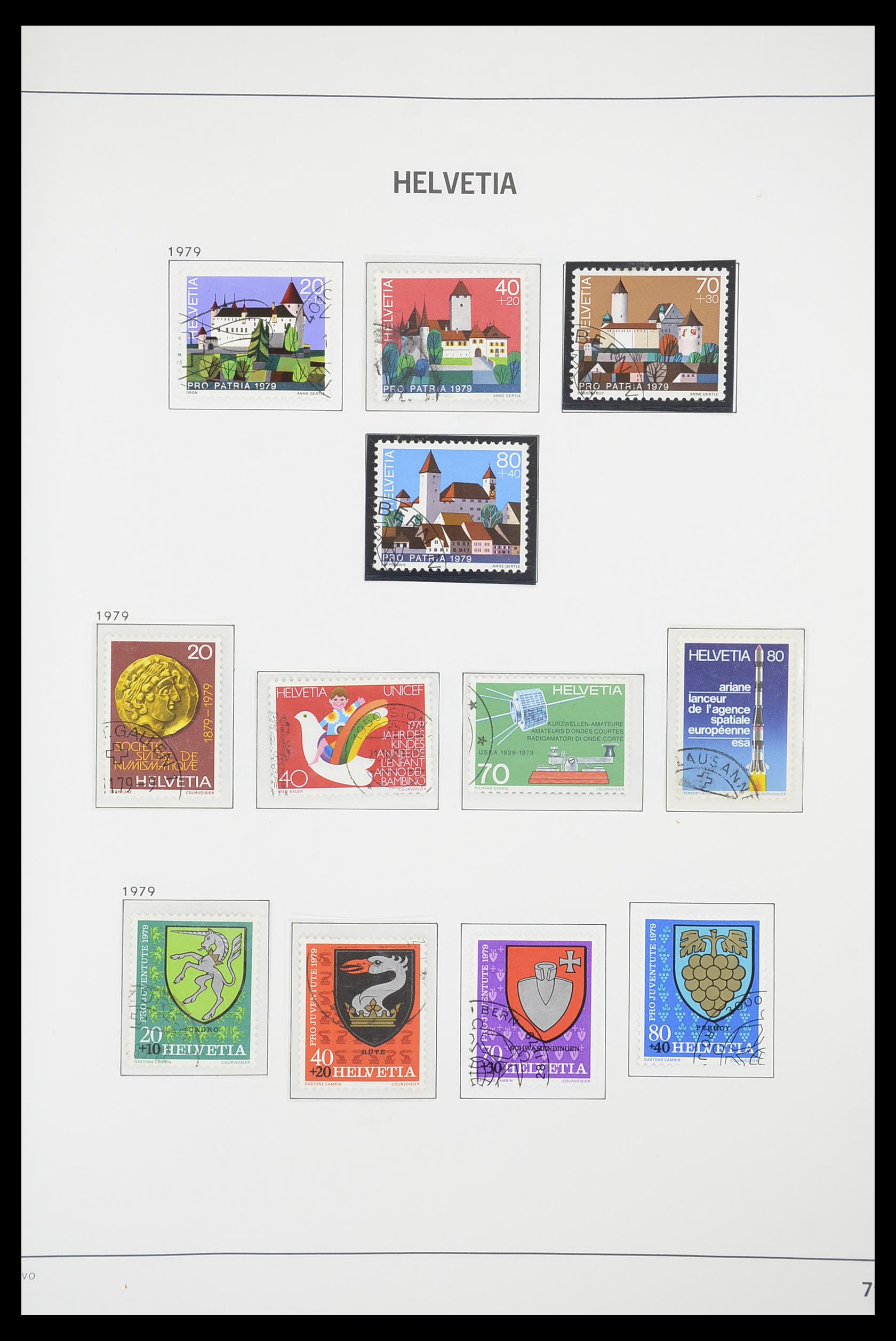 33915 079 - Stamp collection 33915 Switzerland 1850-1994.