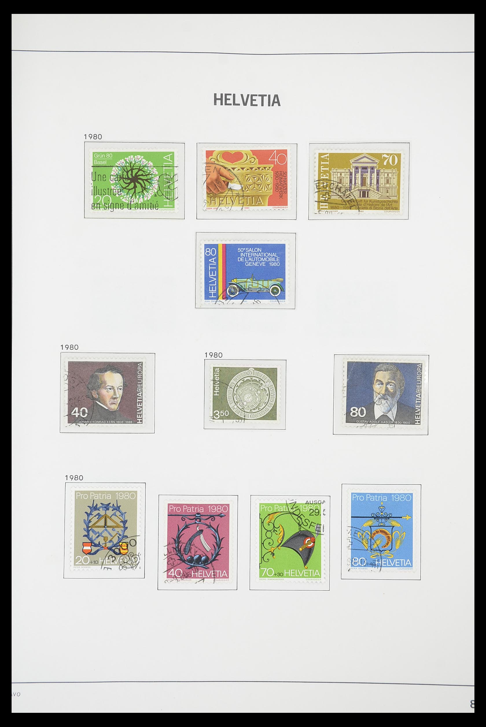 33915 080 - Stamp collection 33915 Switzerland 1850-1994.