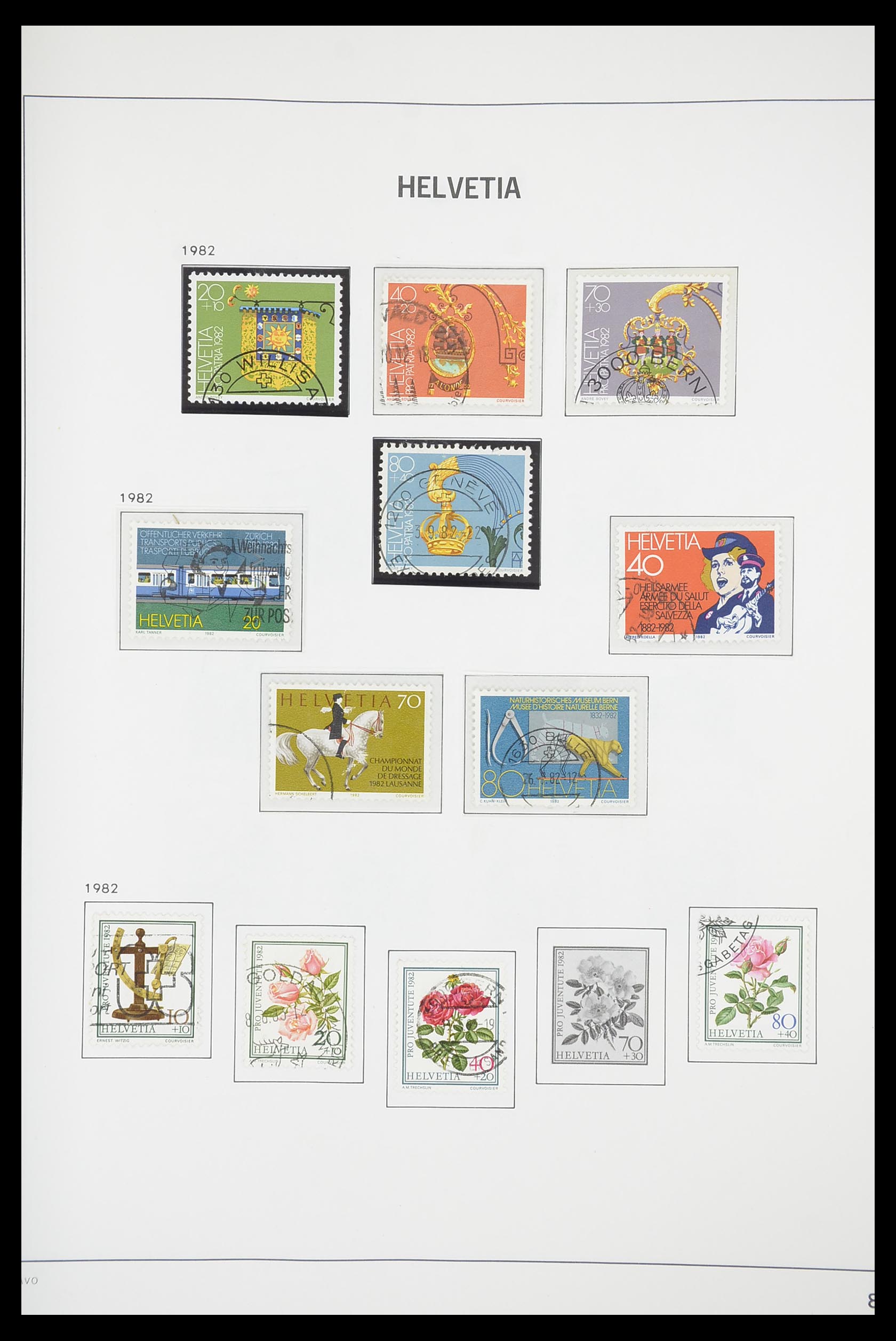 33915 085 - Stamp collection 33915 Switzerland 1850-1994.