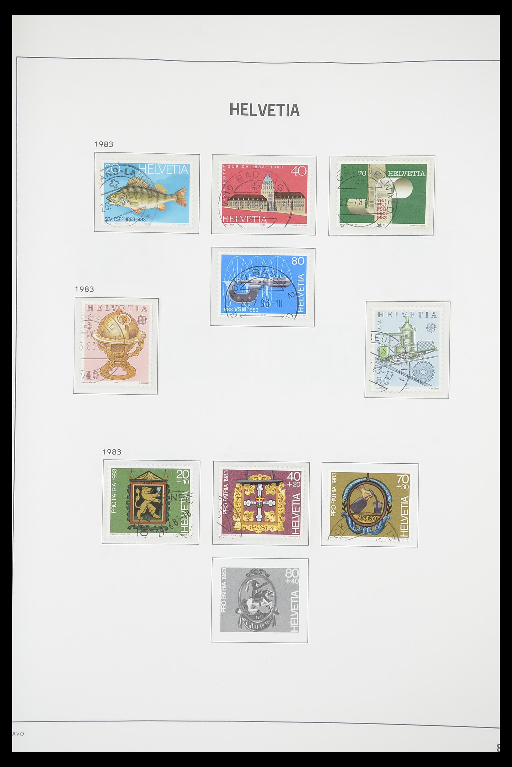 33915 087 - Stamp collection 33915 Switzerland 1850-1994.