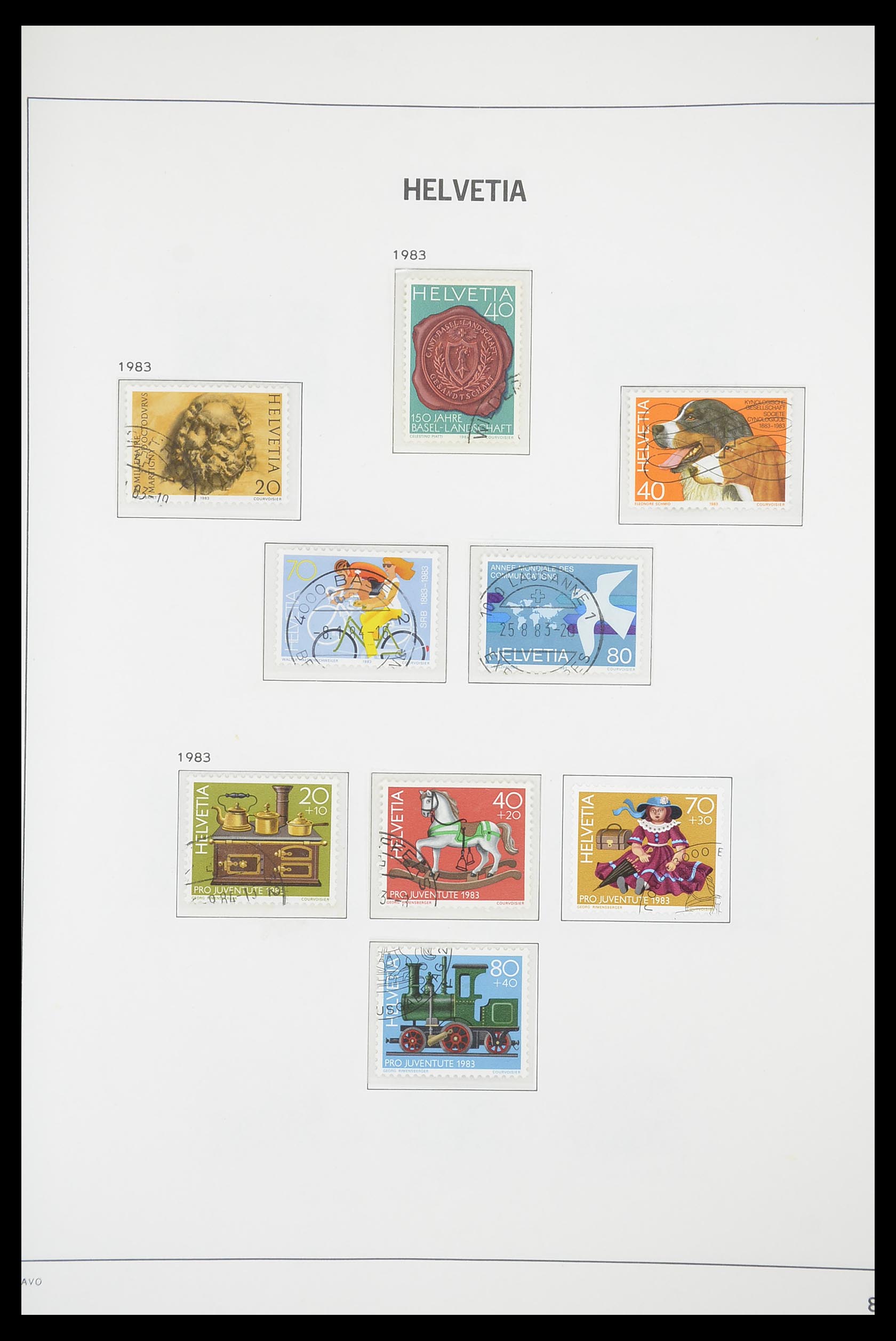33915 088 - Stamp collection 33915 Switzerland 1850-1994.