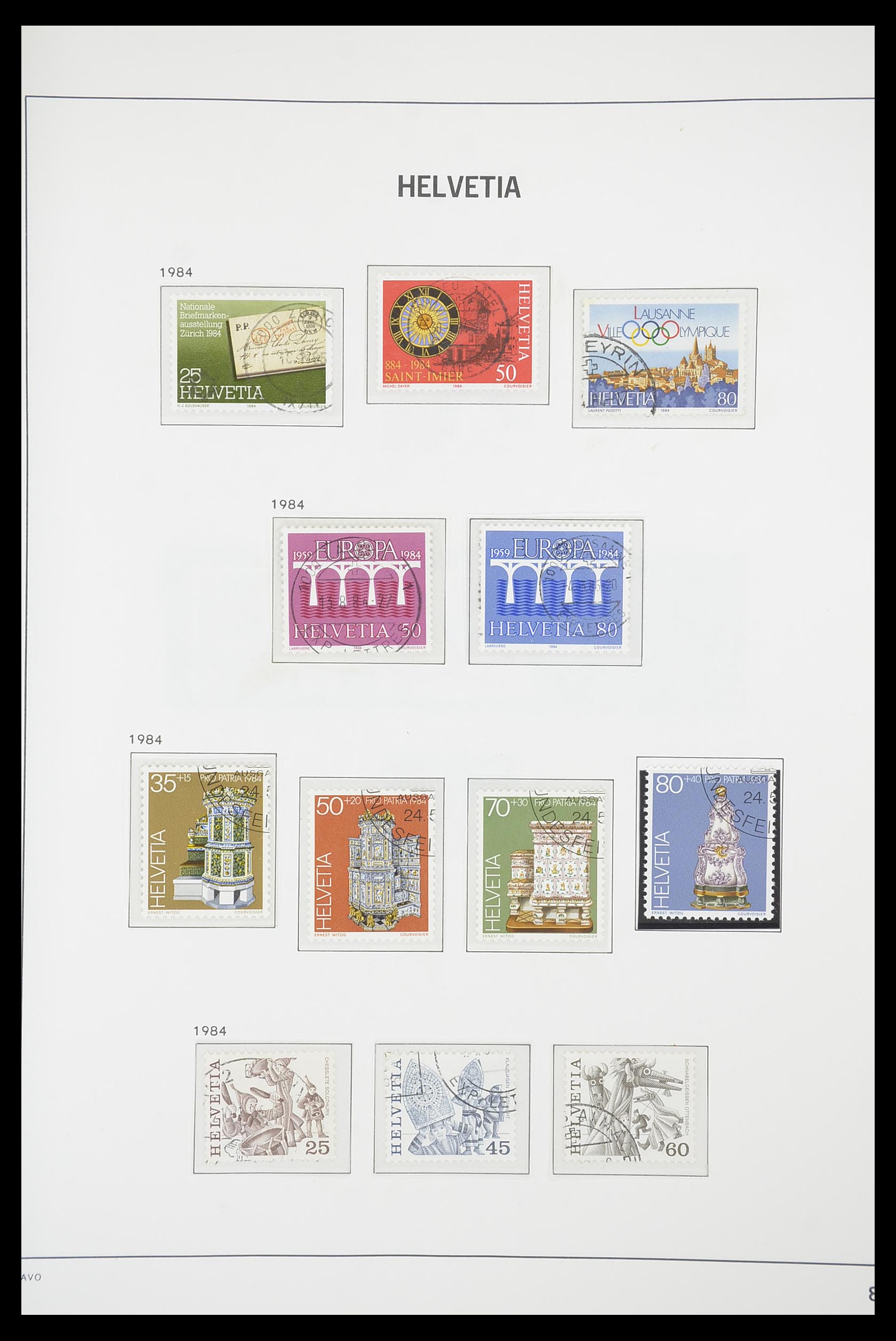33915 089 - Stamp collection 33915 Switzerland 1850-1994.
