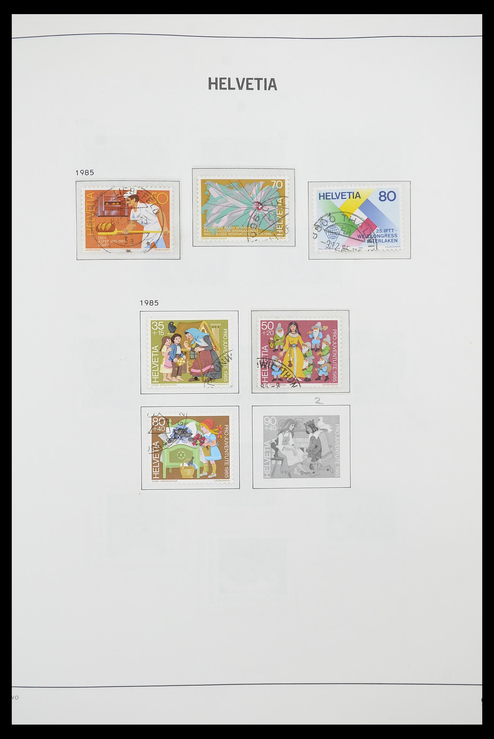 33915 092 - Stamp collection 33915 Switzerland 1850-1994.