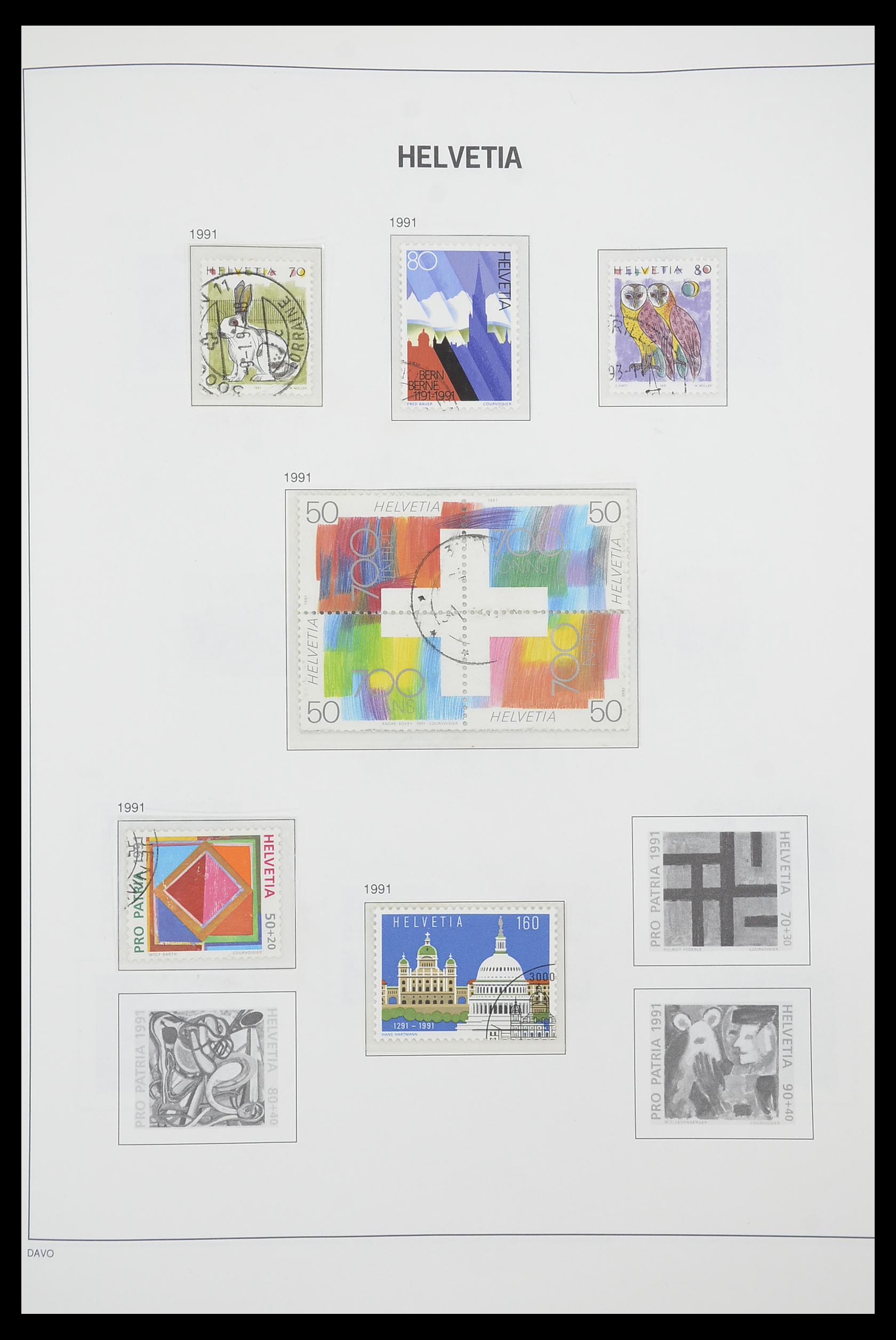 33915 103 - Stamp collection 33915 Switzerland 1850-1994.