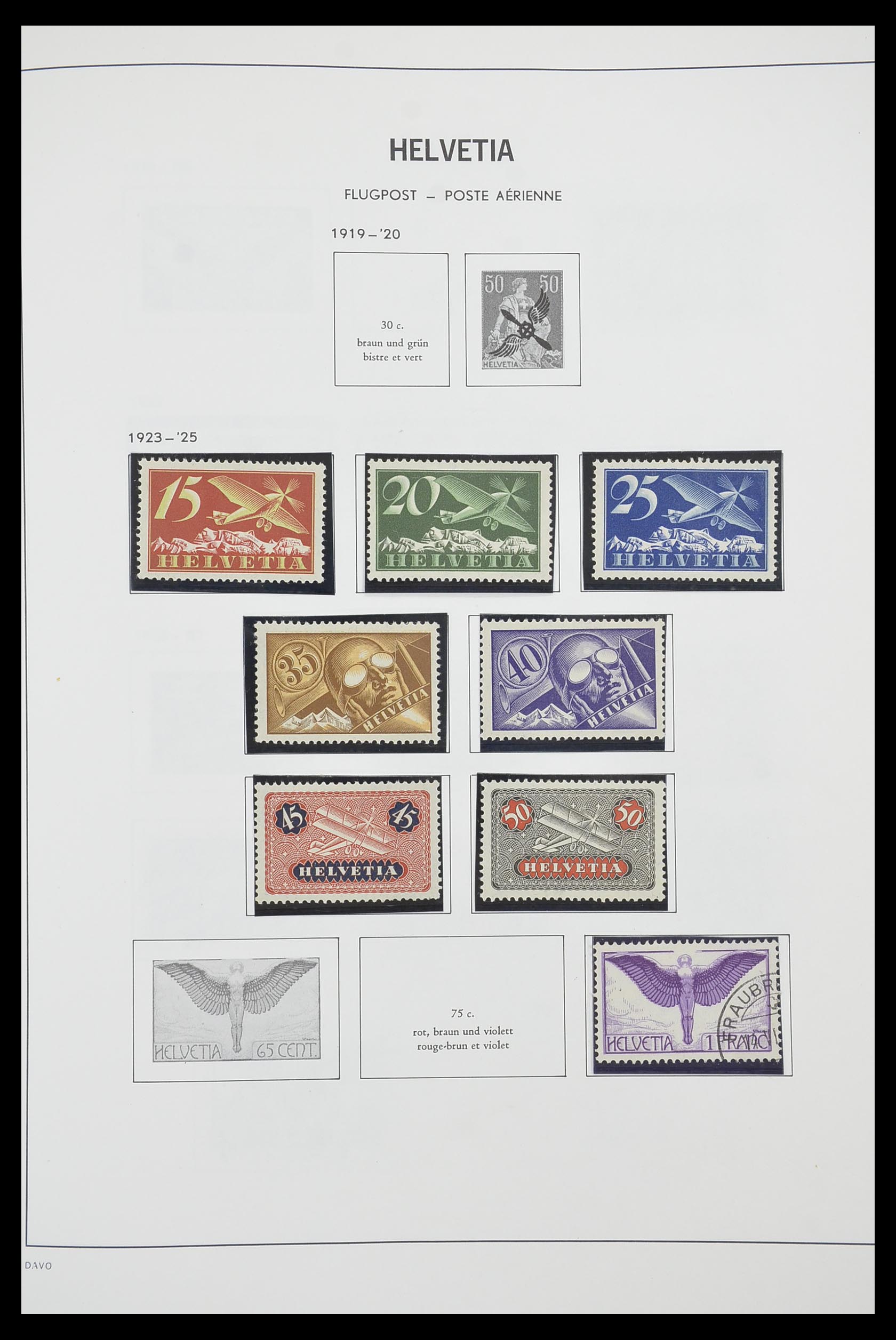 33915 107 - Stamp collection 33915 Switzerland 1850-1994.
