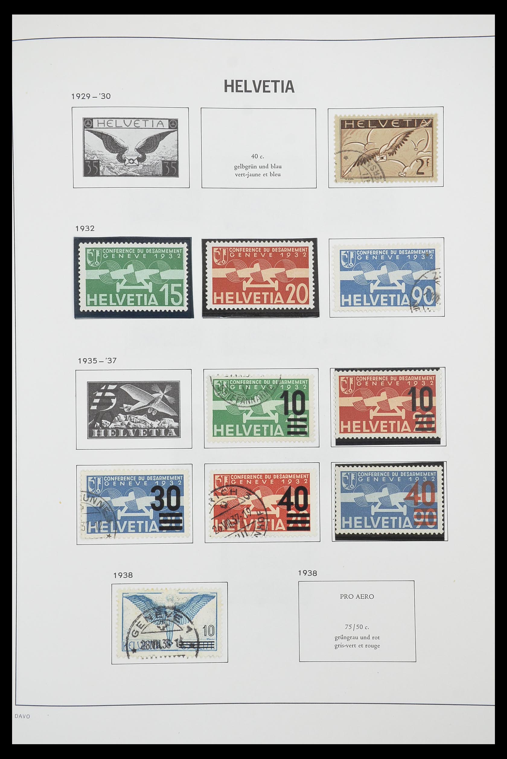 33915 108 - Stamp collection 33915 Switzerland 1850-1994.