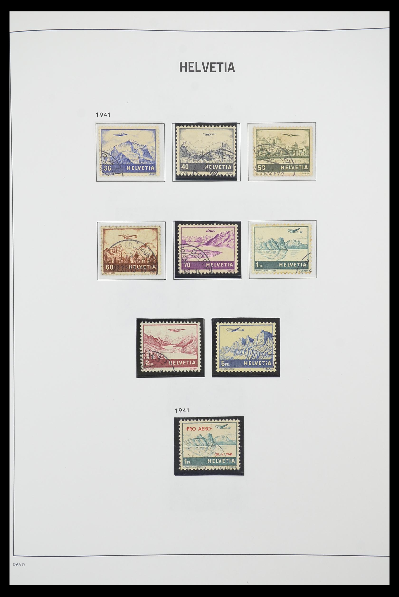 33915 109 - Stamp collection 33915 Switzerland 1850-1994.