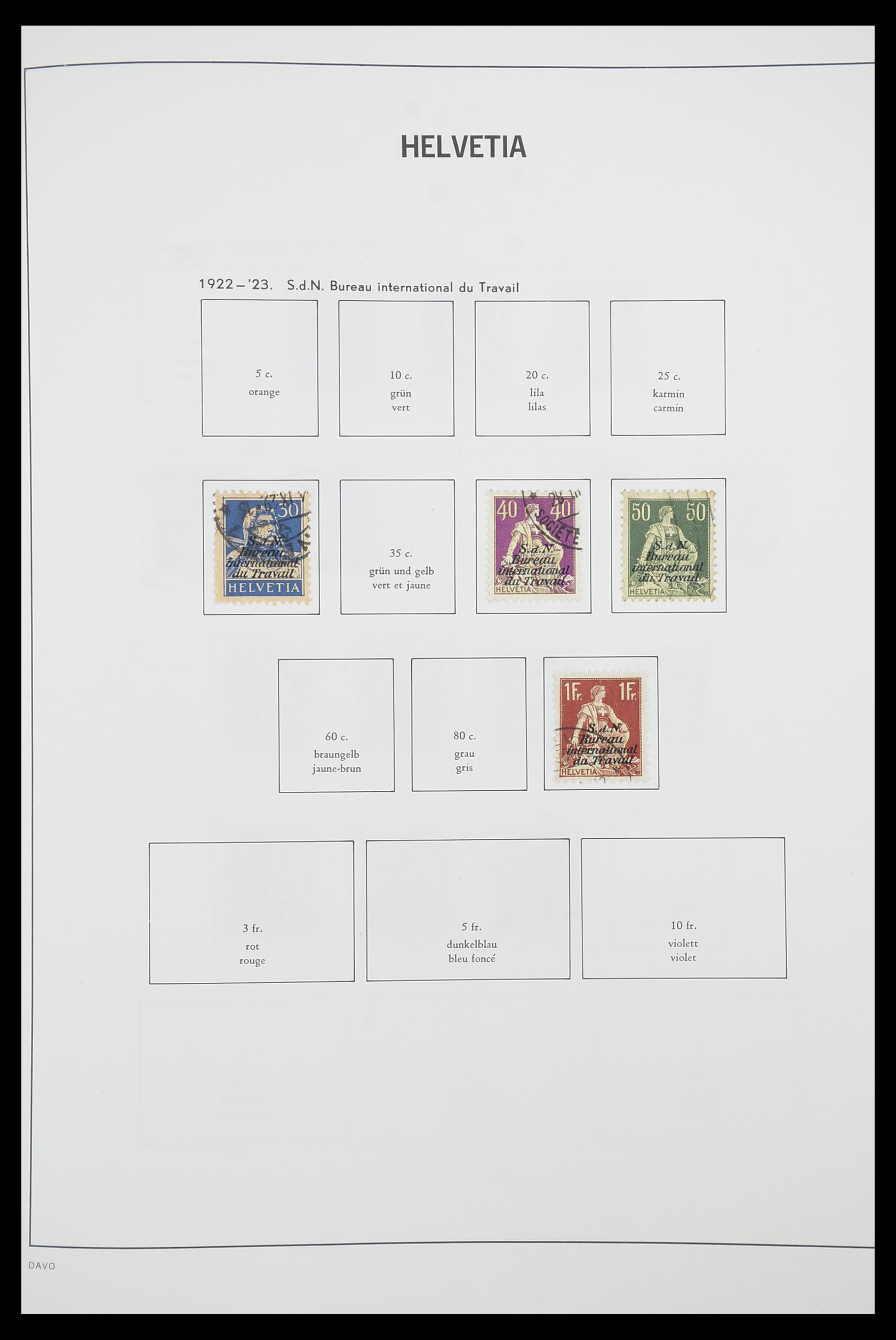 33915 113 - Stamp collection 33915 Switzerland 1850-1994.