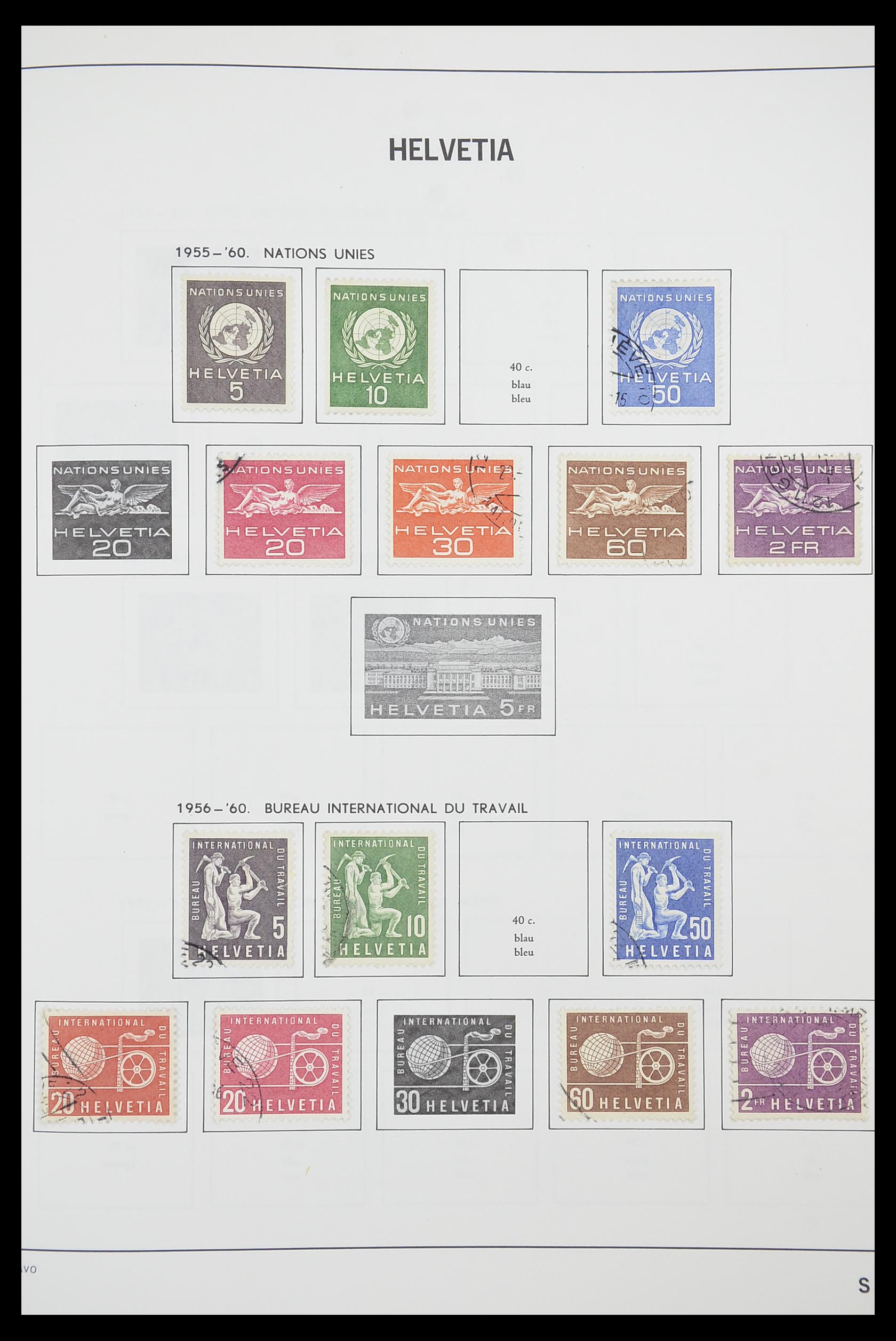 33915 124 - Stamp collection 33915 Switzerland 1850-1994.