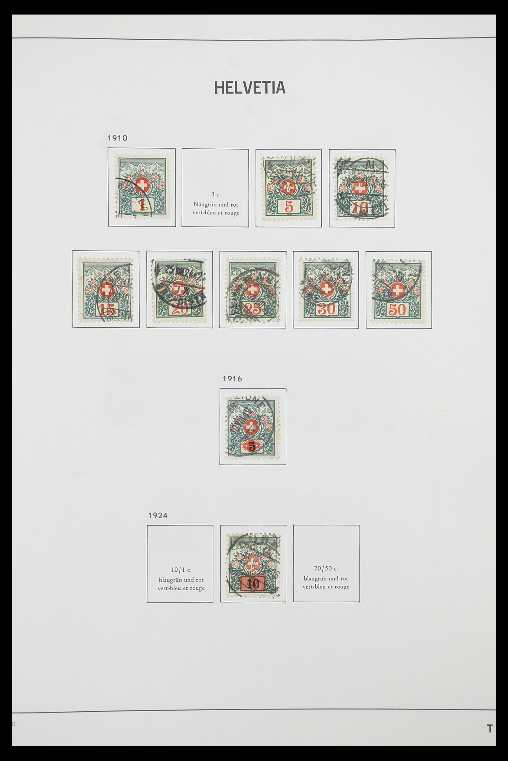 33915 134 - Stamp collection 33915 Switzerland 1850-1994.