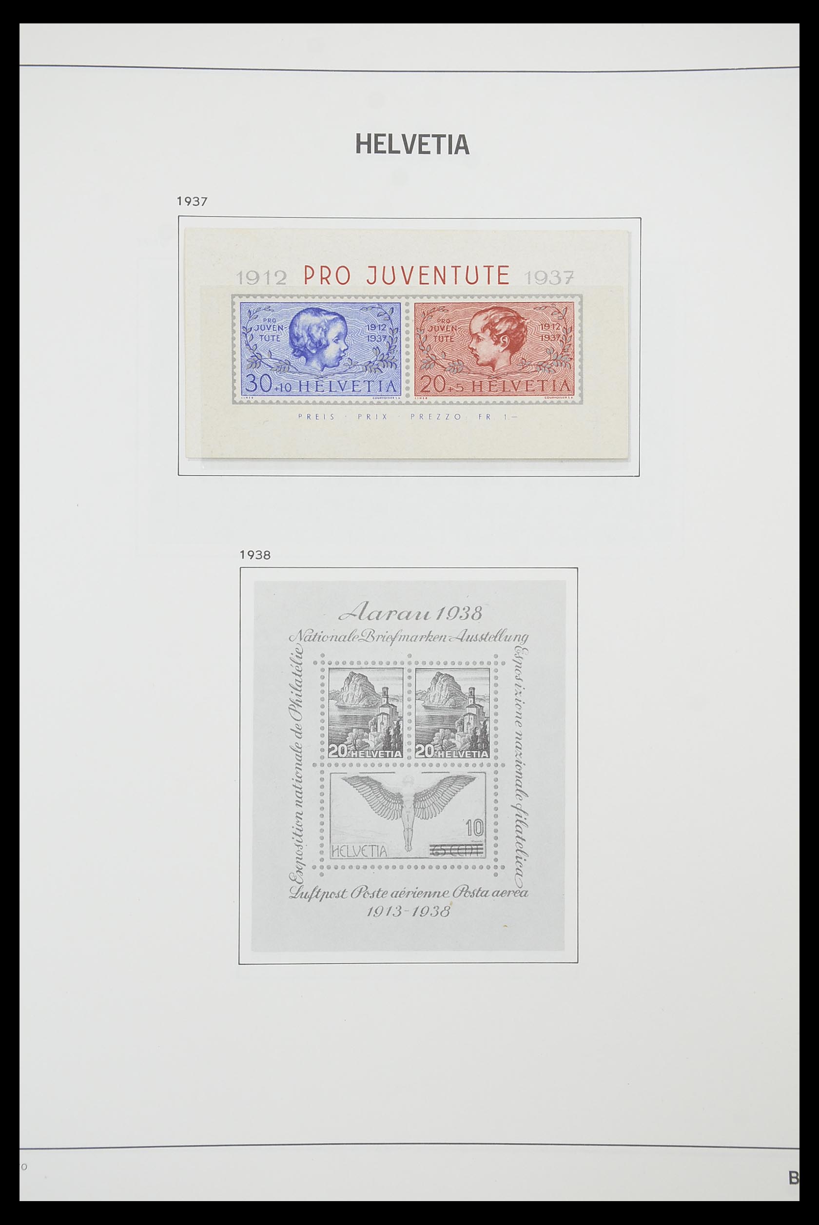 33915 137 - Stamp collection 33915 Switzerland 1850-1994.