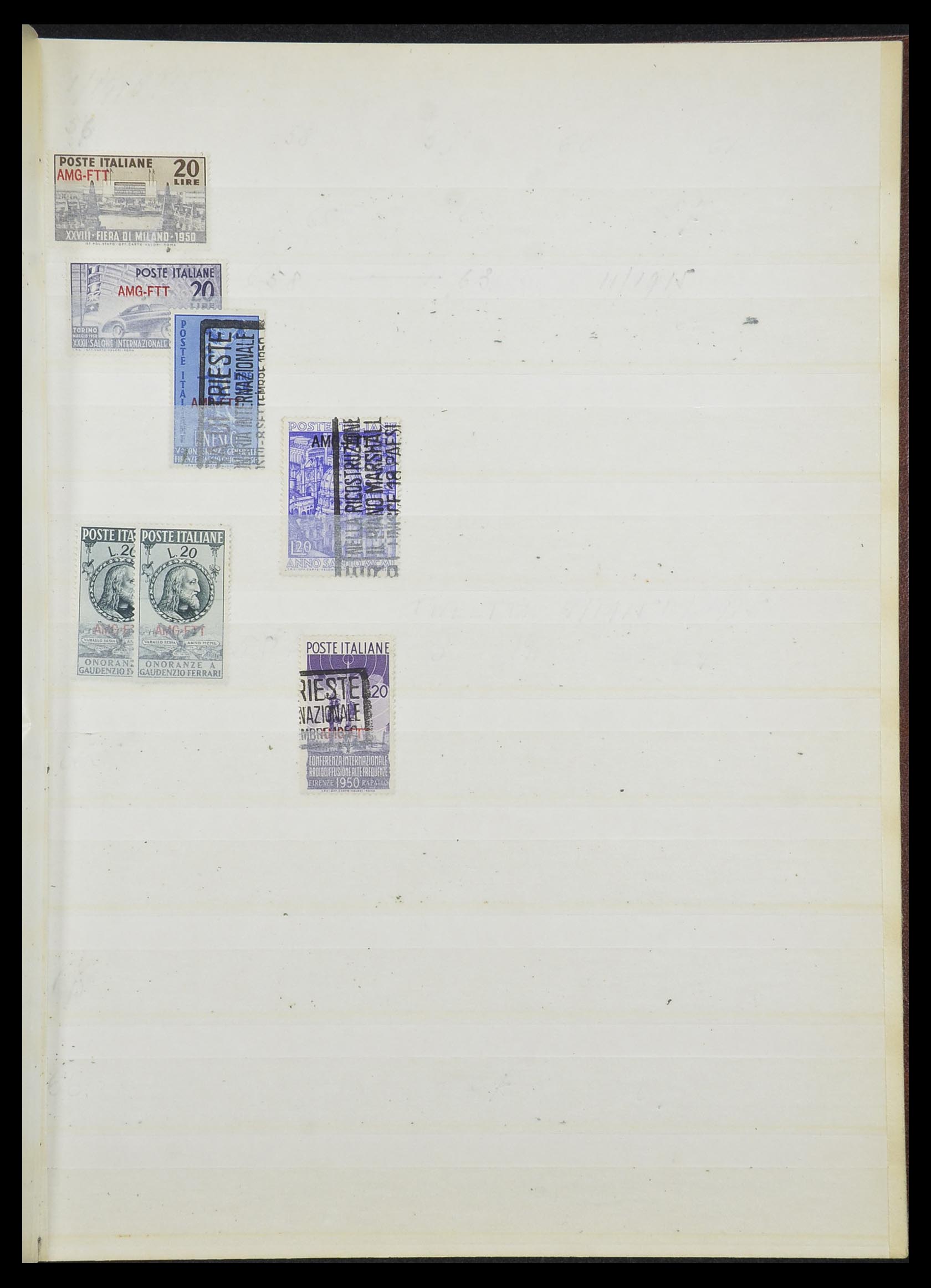 33917 005 - Postzegelverzameling 33917 Triëst, Campione en gebieden 1890-1960.
