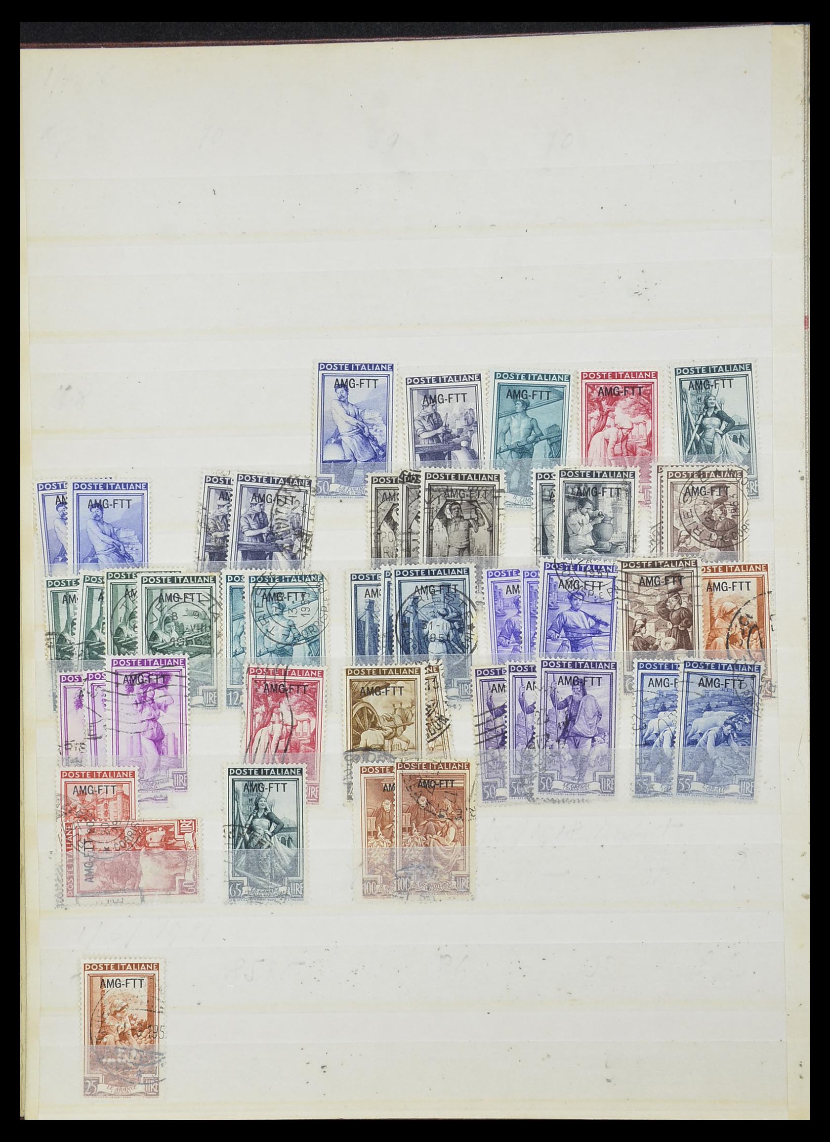 33917 006 - Postzegelverzameling 33917 Triëst, Campione en gebieden 1890-1960.
