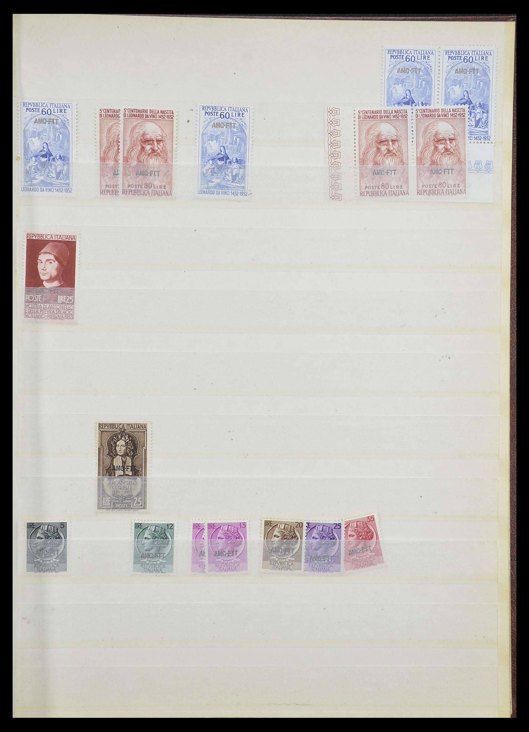 33917 010 - Postzegelverzameling 33917 Triëst, Campione en gebieden 1890-1960.