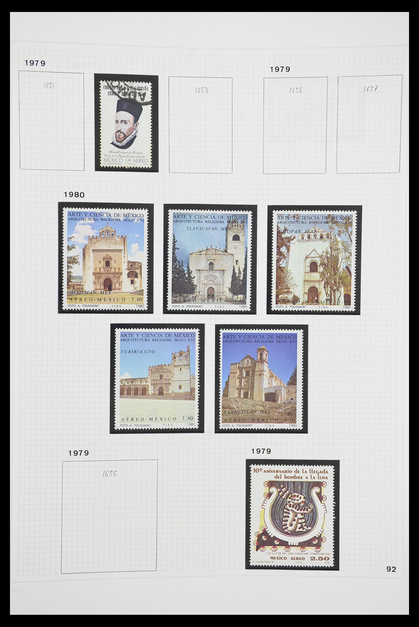 33922 069 - Postzegelverzameling 33922 Mexico 1856-1980.