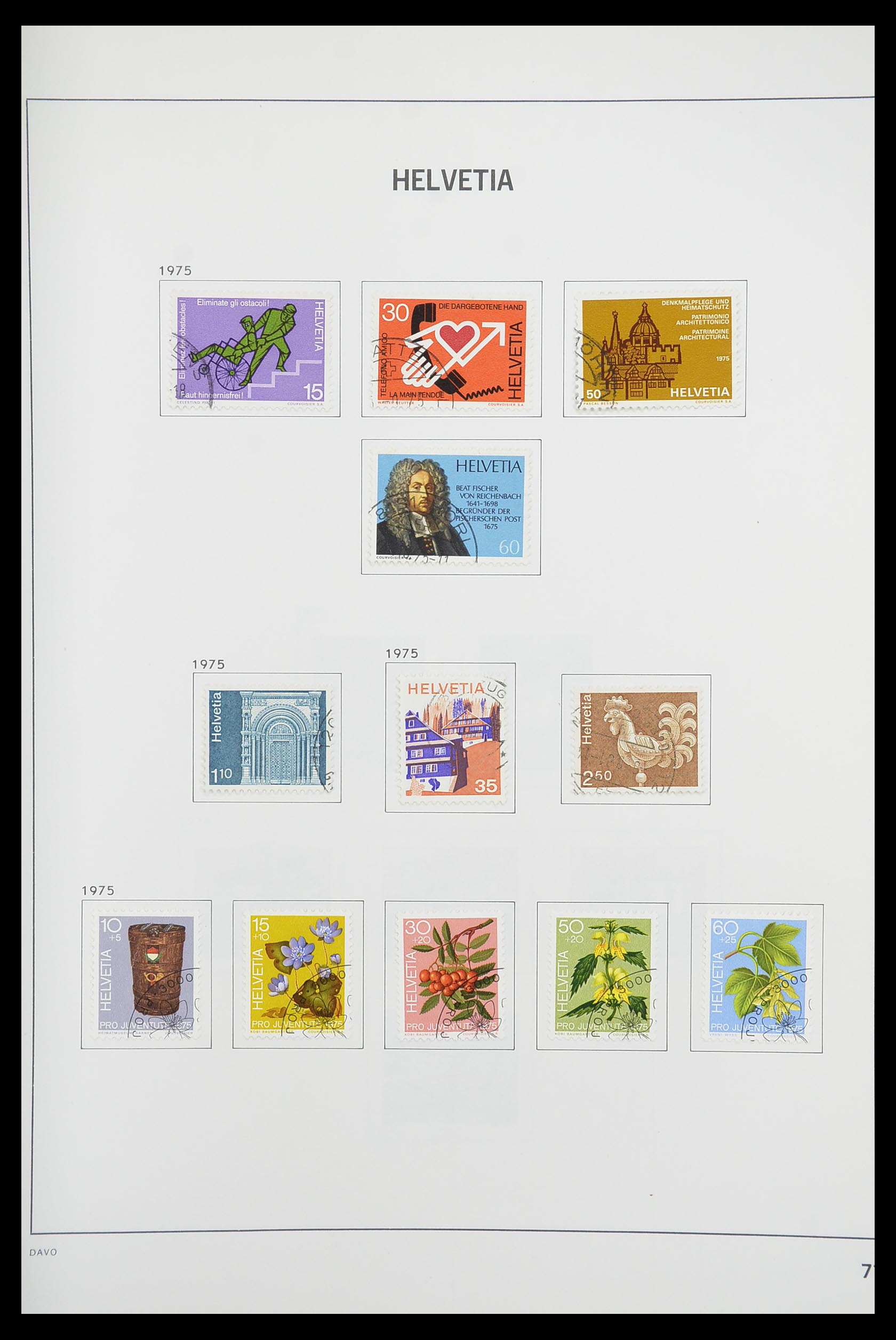 33925 069 - Stamp collection 33925 Switzerland 1854-1991.