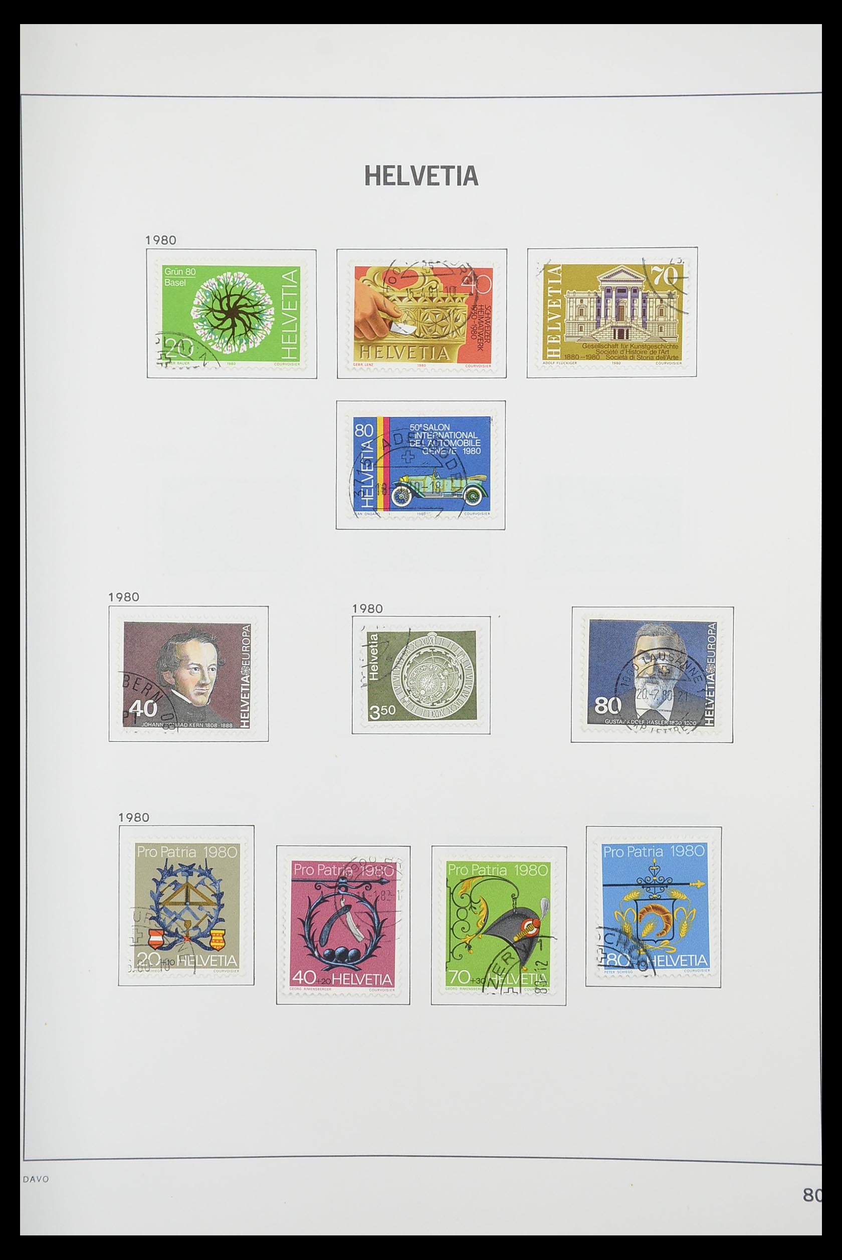 33925 078 - Stamp collection 33925 Switzerland 1854-1991.