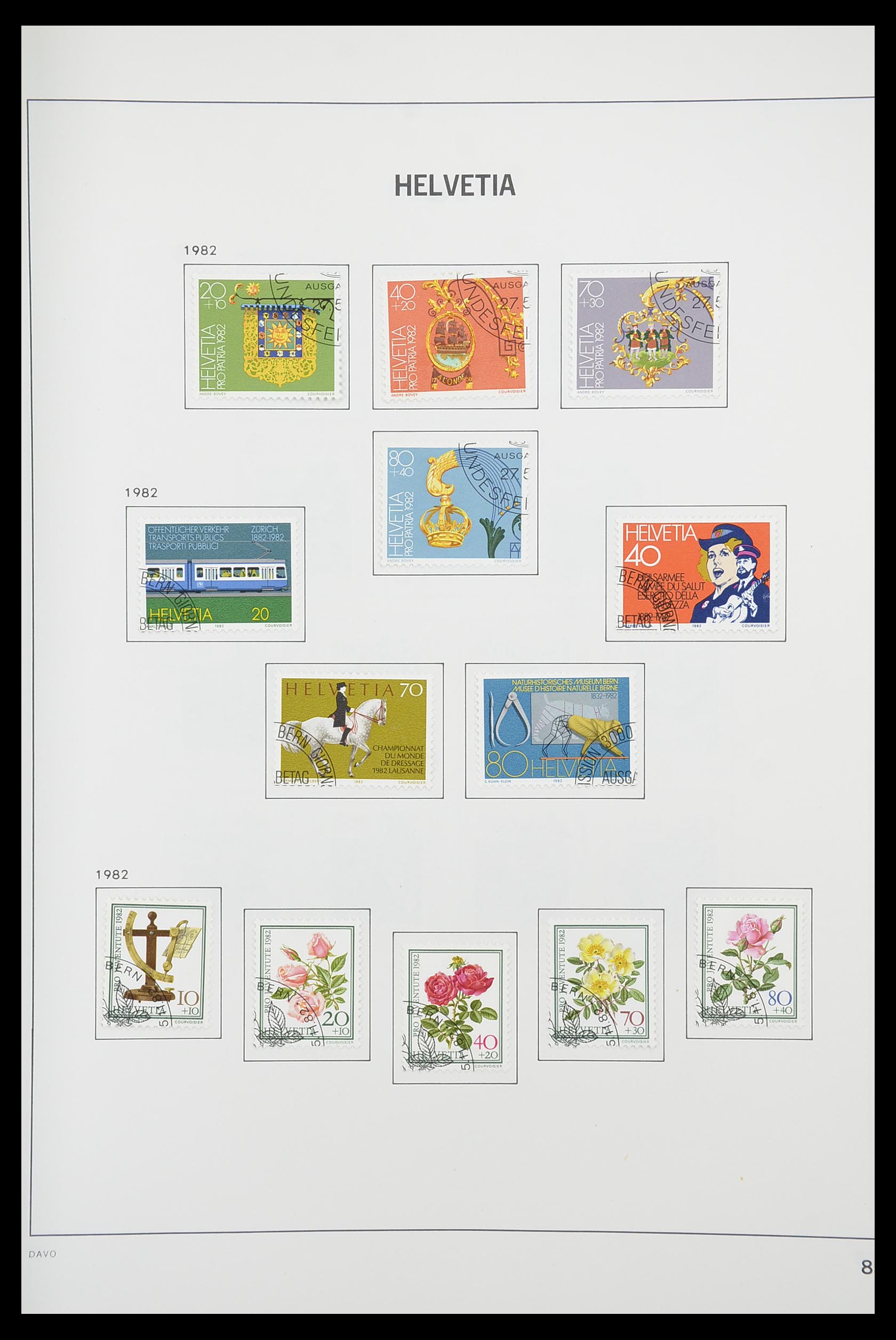 33925 083 - Stamp collection 33925 Switzerland 1854-1991.