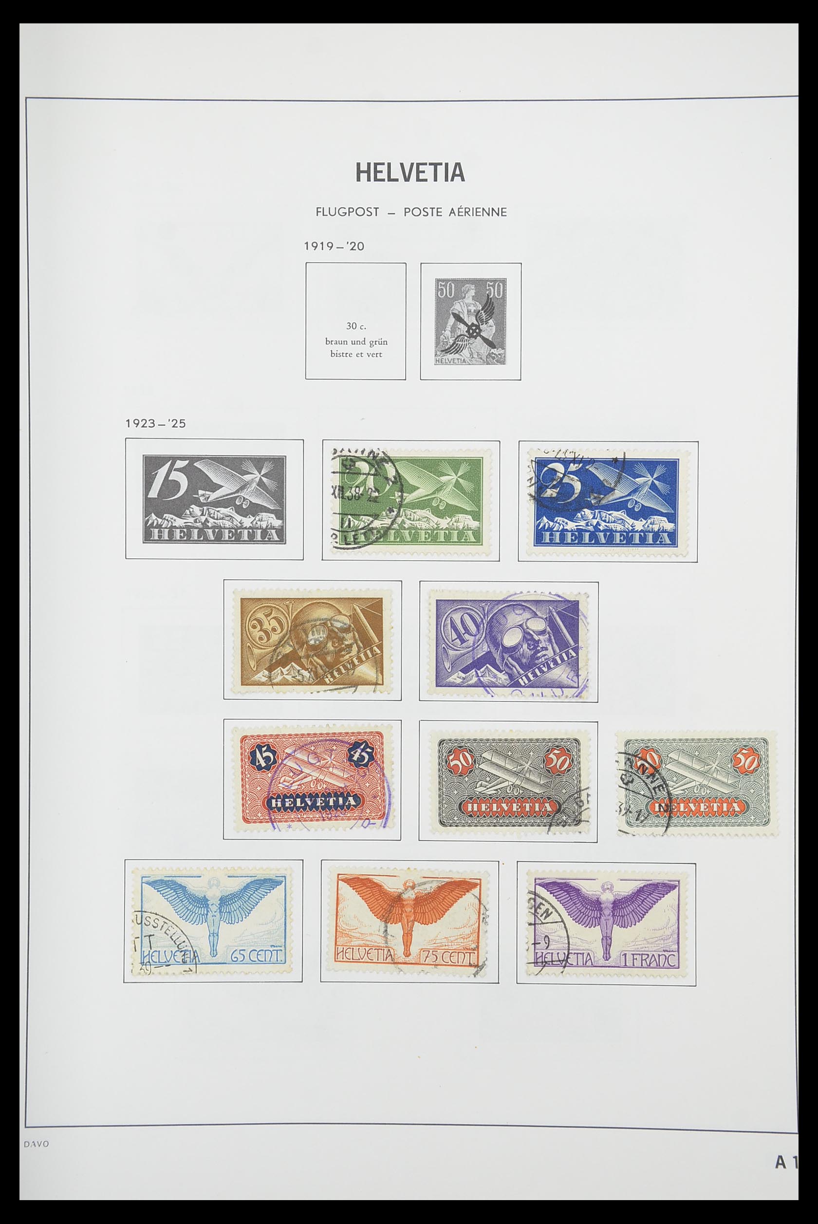 33925 103 - Stamp collection 33925 Switzerland 1854-1991.