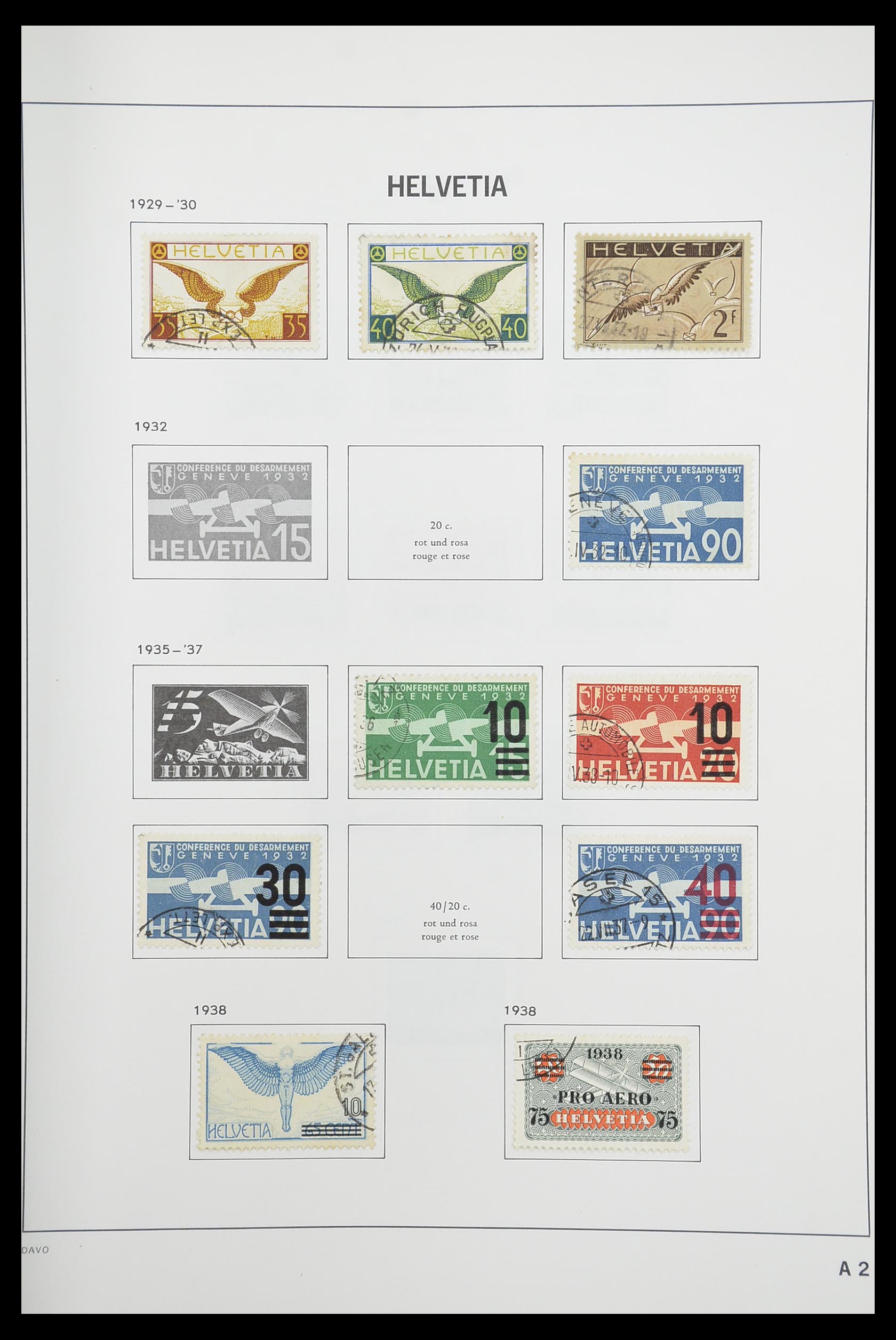 33925 104 - Stamp collection 33925 Switzerland 1854-1991.