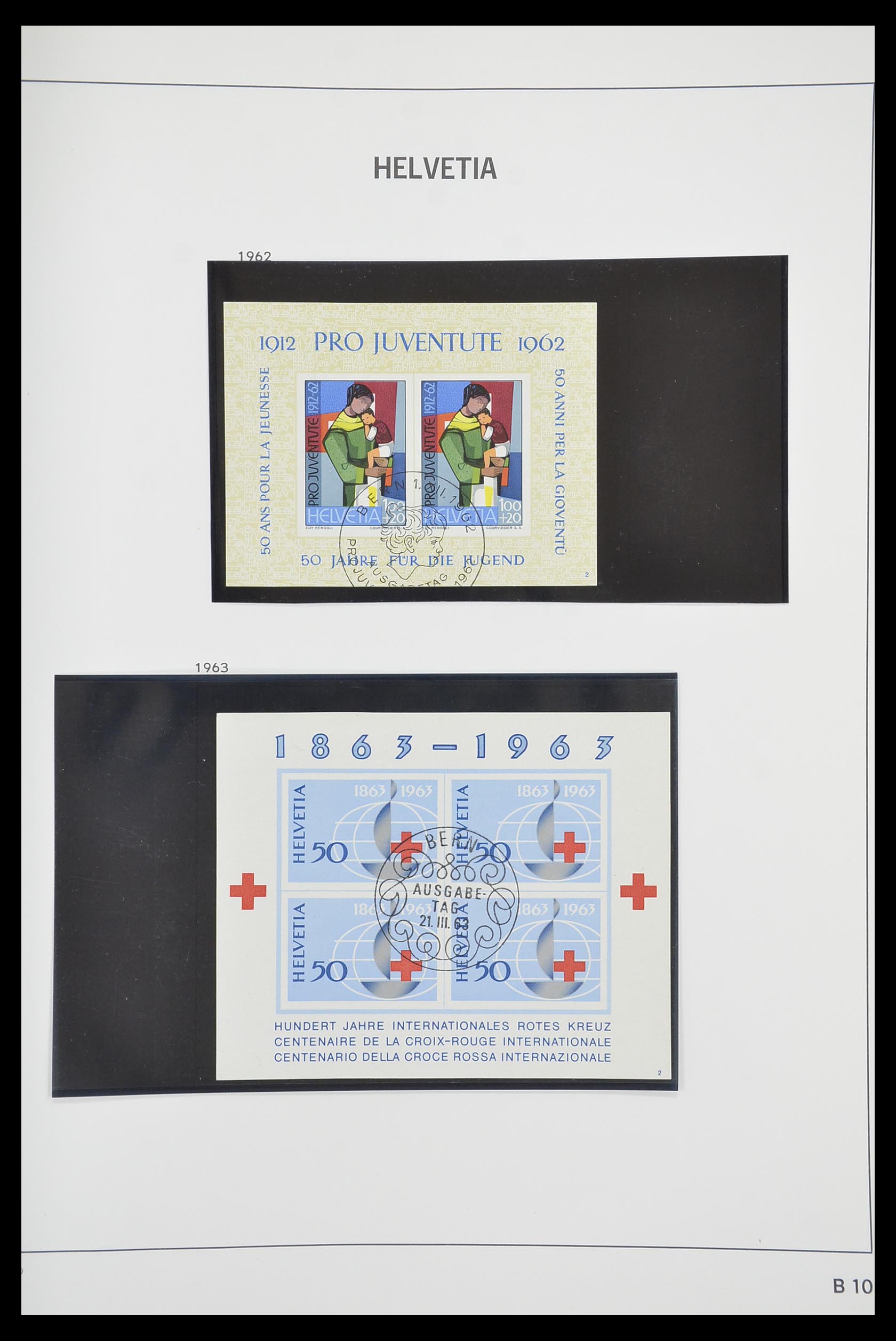 33925 111 - Stamp collection 33925 Switzerland 1854-1991.