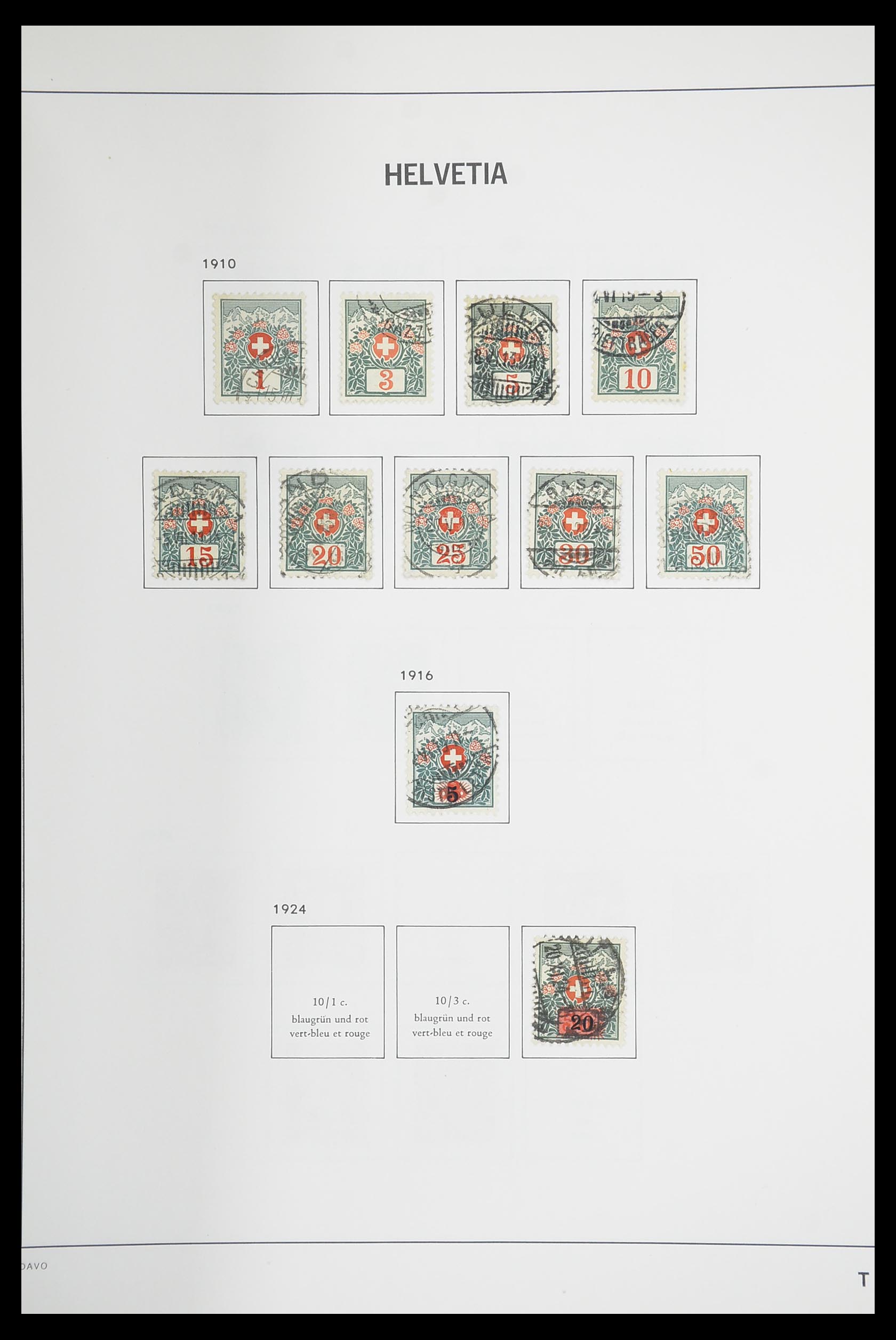 33925 128 - Stamp collection 33925 Switzerland 1854-1991.