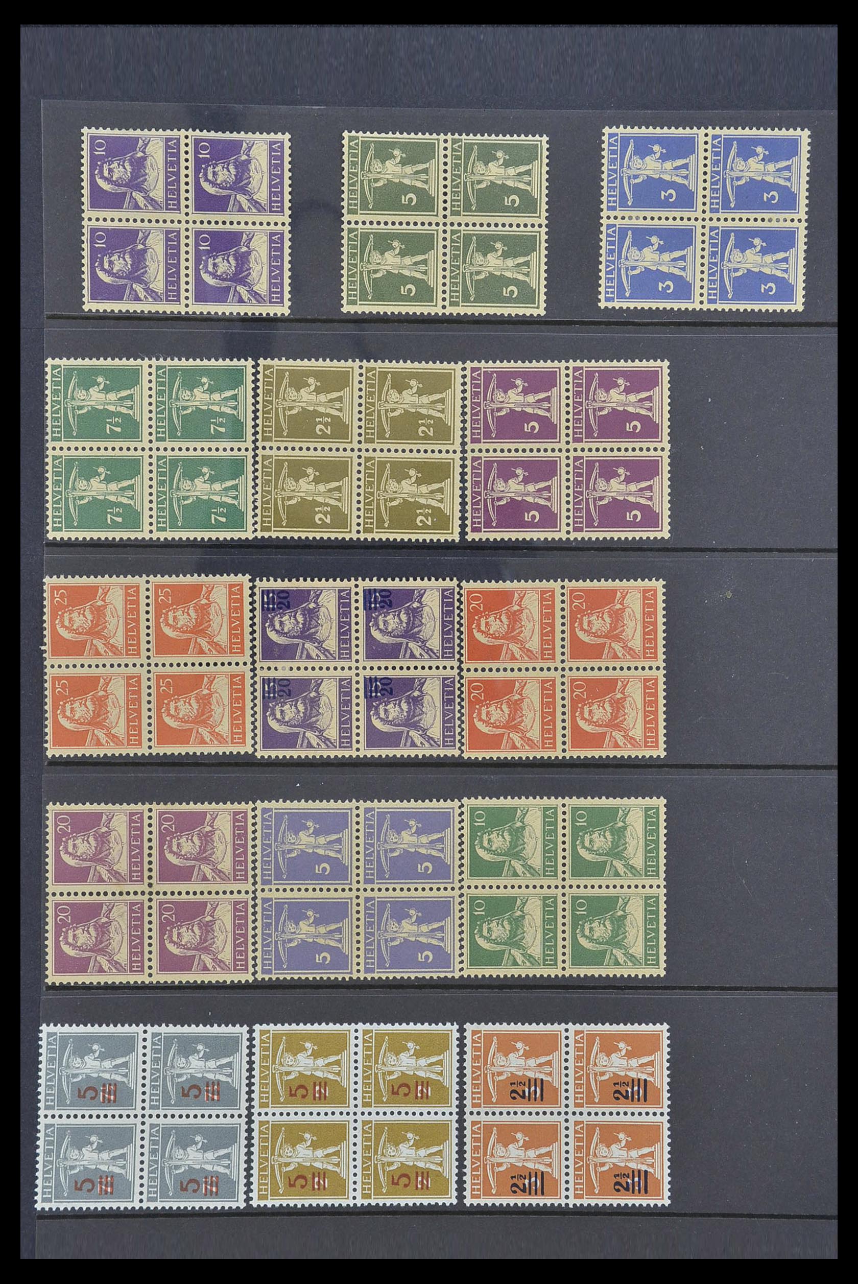 33926 001 - Postzegelverzameling 33926 Zwitserland uitzoekpartij 1850-1997.