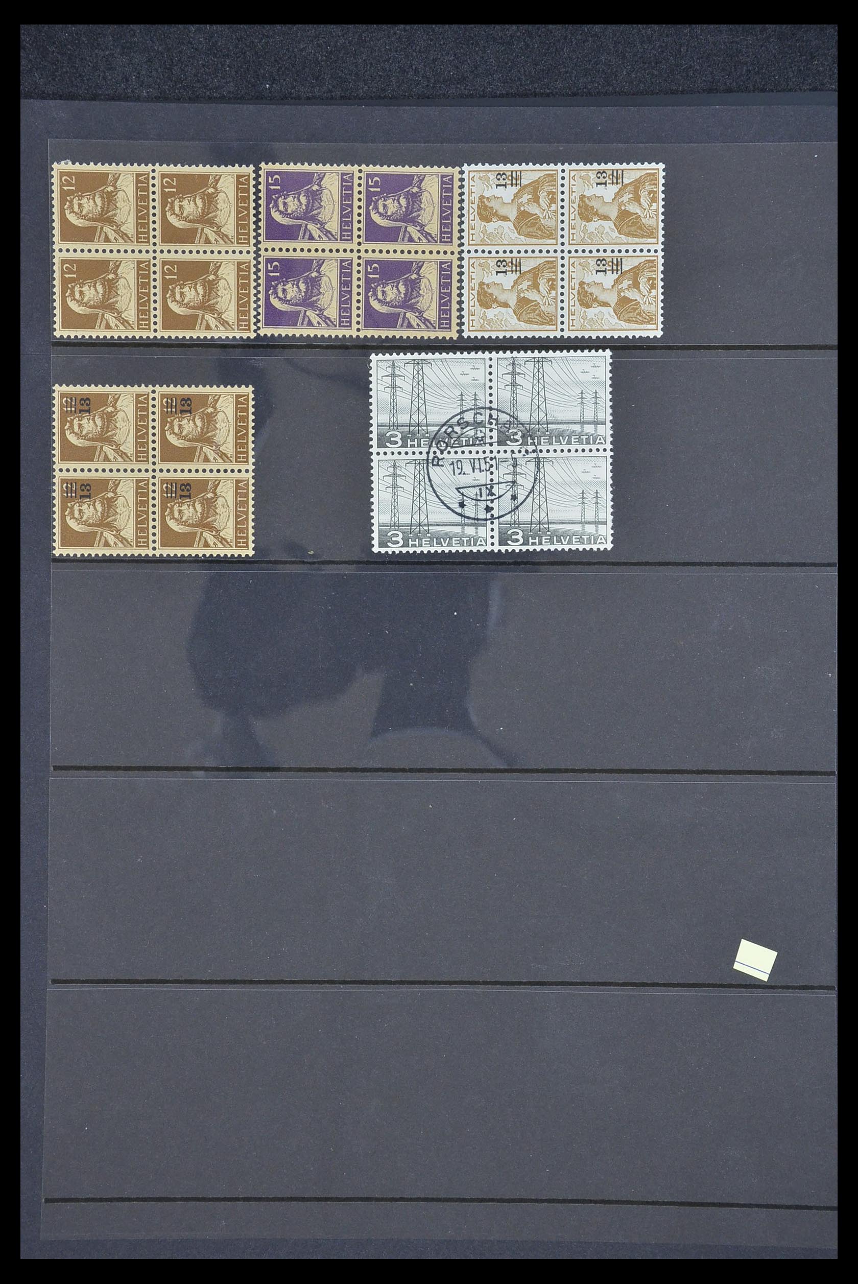 33926 002 - Postzegelverzameling 33926 Zwitserland uitzoekpartij 1850-1997.