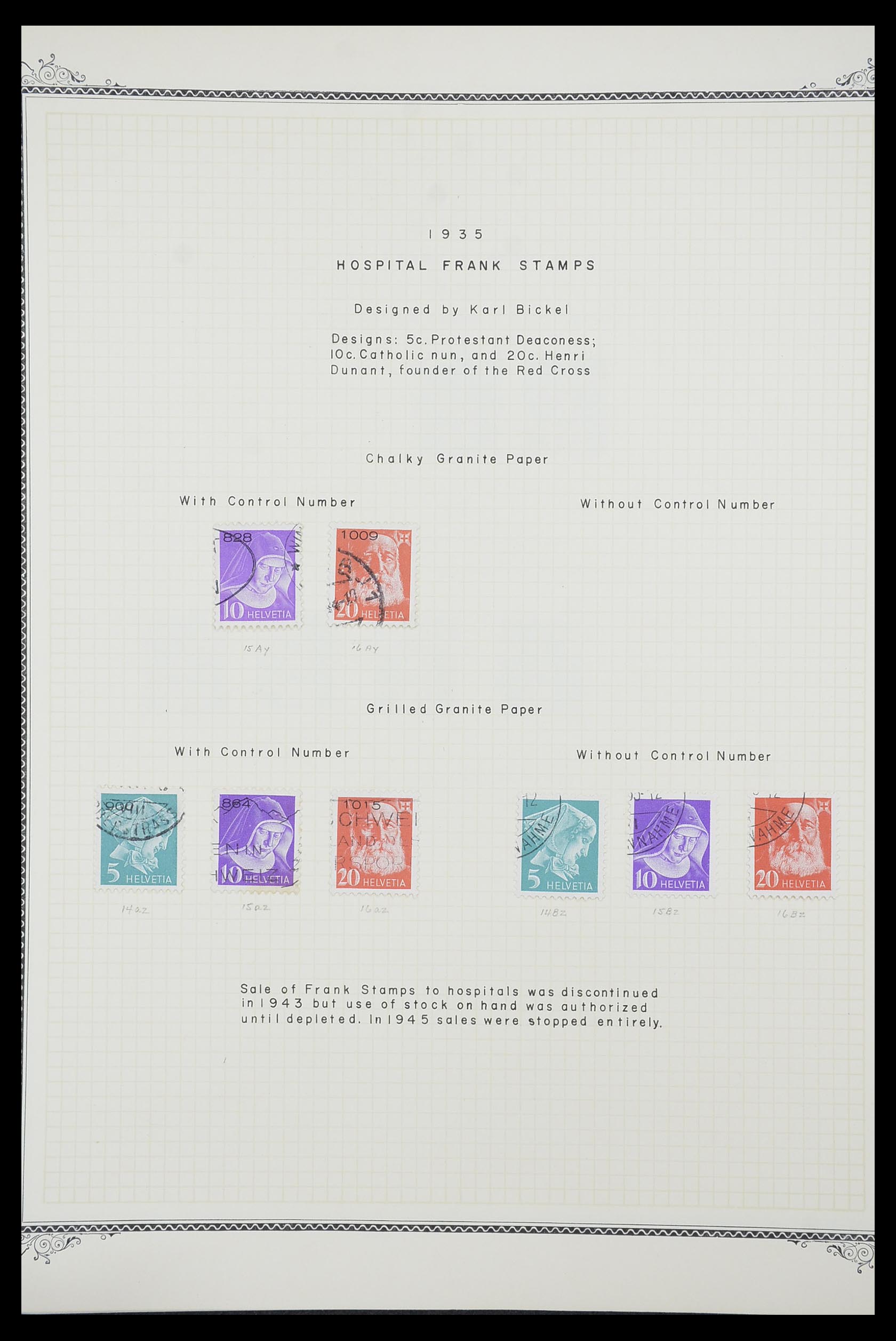 33926 007 - Postzegelverzameling 33926 Zwitserland uitzoekpartij 1850-1997.