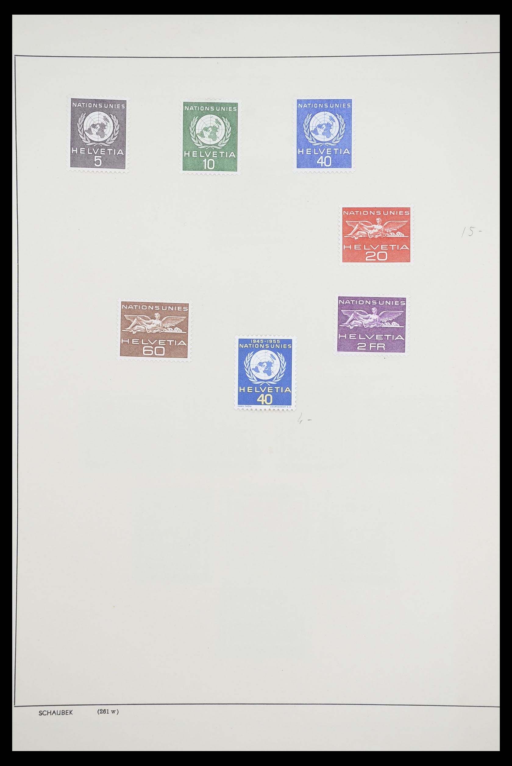 33926 014 - Postzegelverzameling 33926 Zwitserland uitzoekpartij 1850-1997.