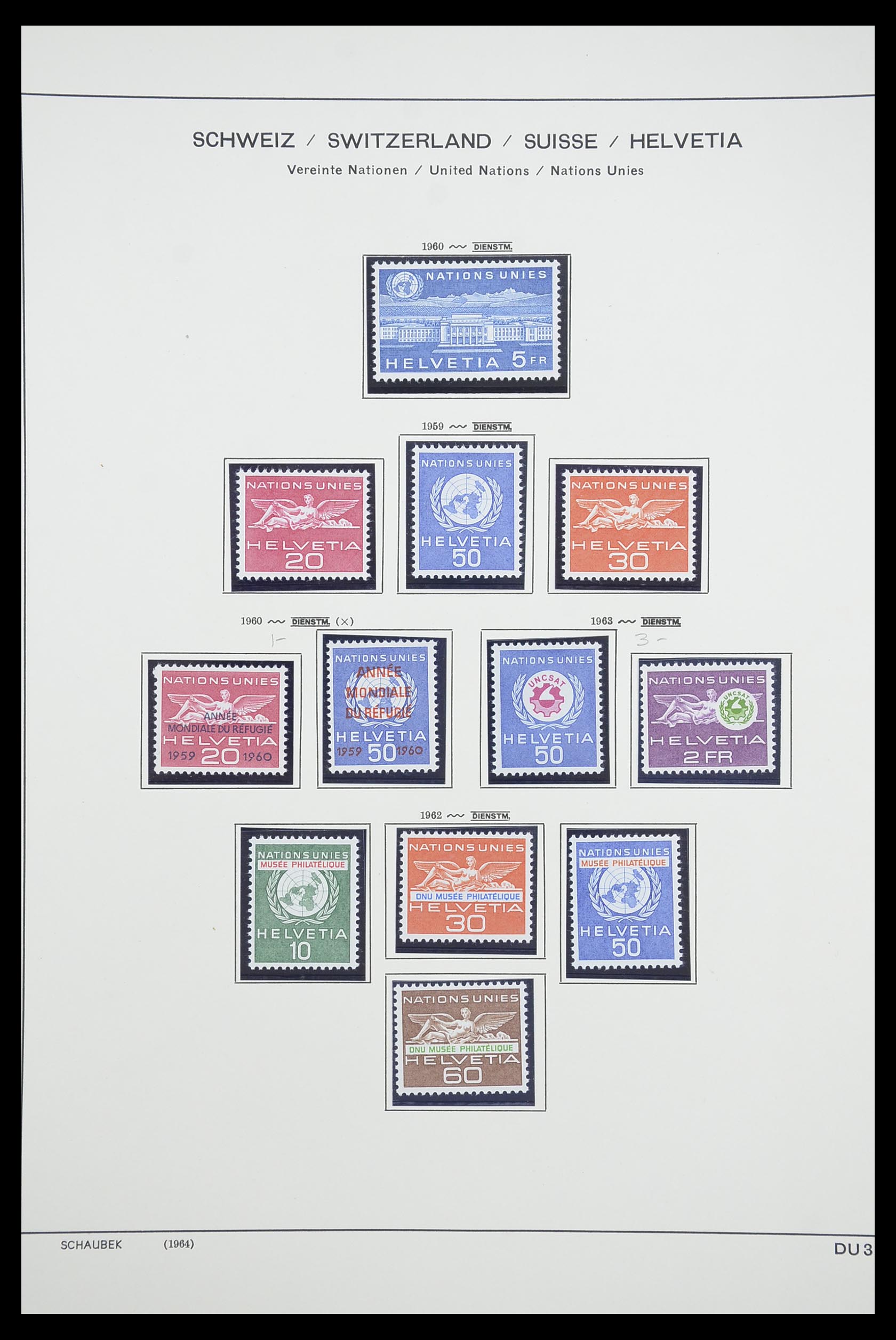 33926 015 - Postzegelverzameling 33926 Zwitserland uitzoekpartij 1850-1997.